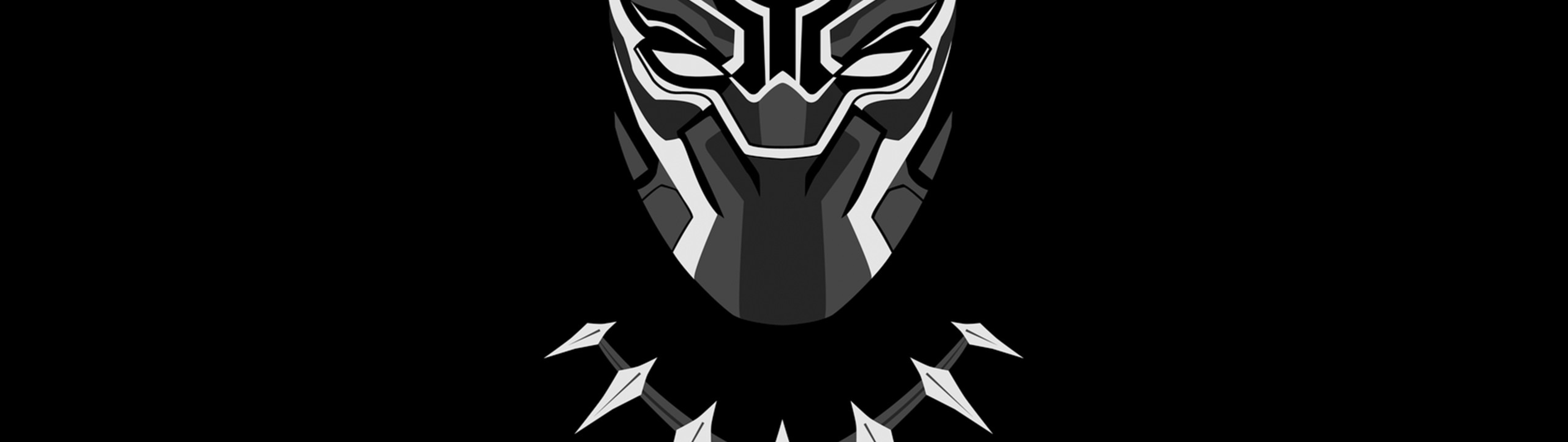 5120x1444 Resolution Black Panther Minimal Artwork 5120x1444 Resolution