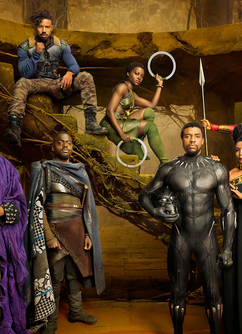 Download Black Panther Movie Cast 2160x3840 Resolution Full Hd 2k