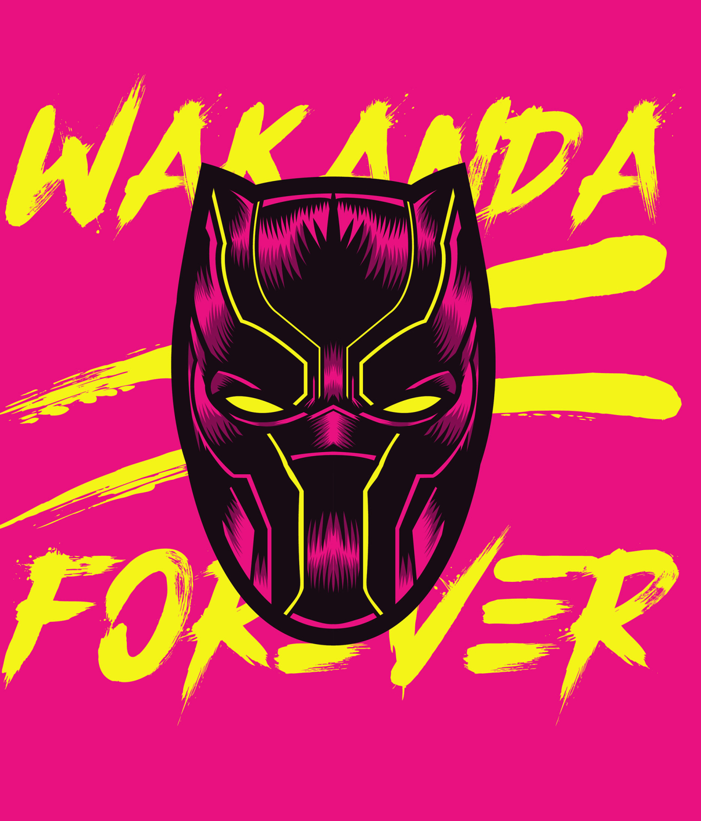 1366x1600 Black Panther Wakanda Forever 4k Minimalist Art 1366x1600 Resolution Wallpaper Hd 7414