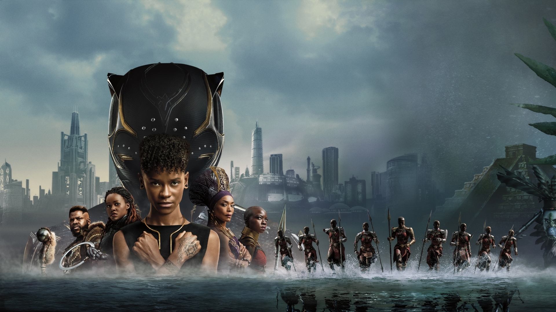 1920x1080 Resolution Black Panther Wakanda Forever Banner 1080P Laptop