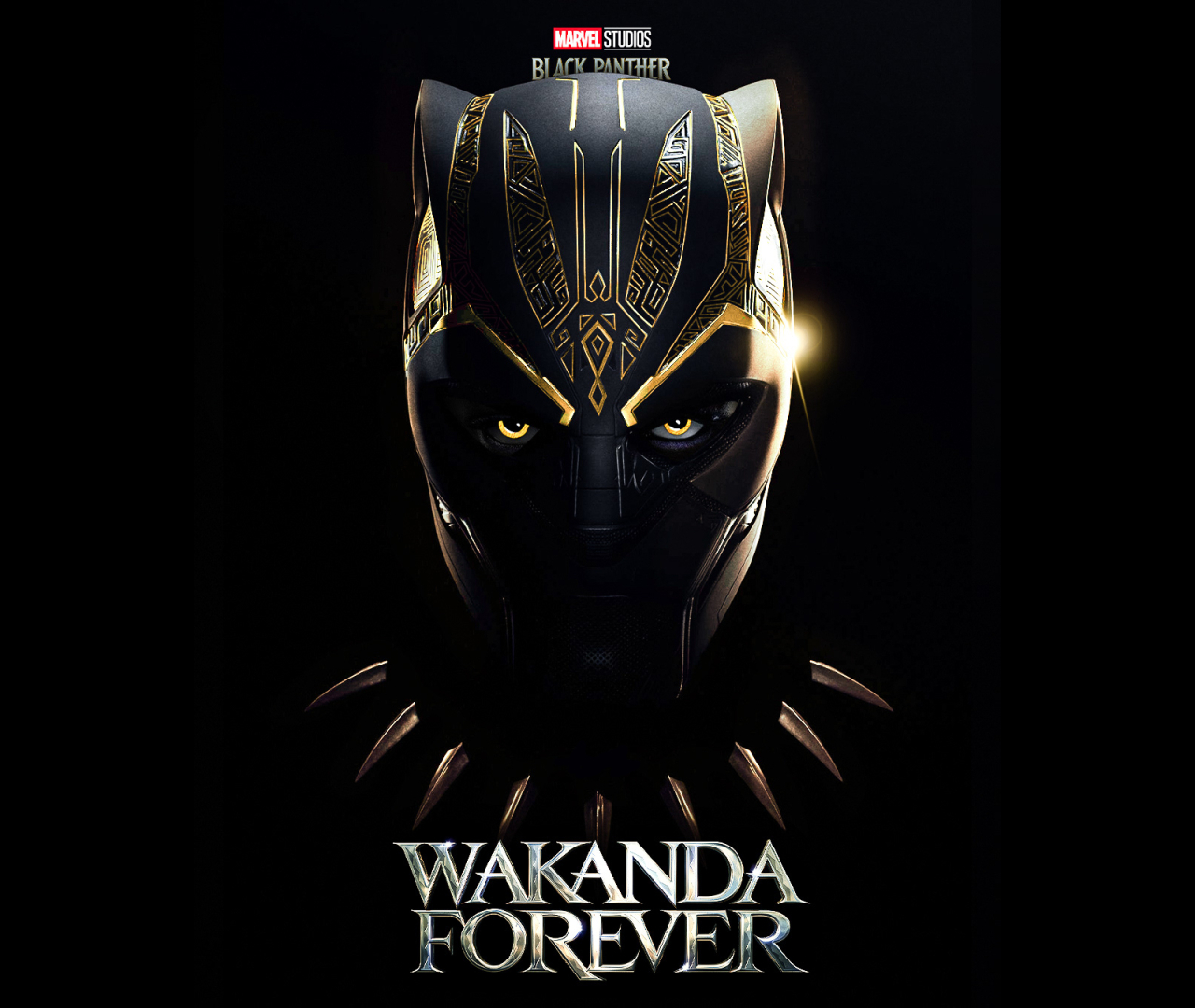 1280x1080 Black Panther: Wakanda Forever HD Fan Art Poster 1280x1080