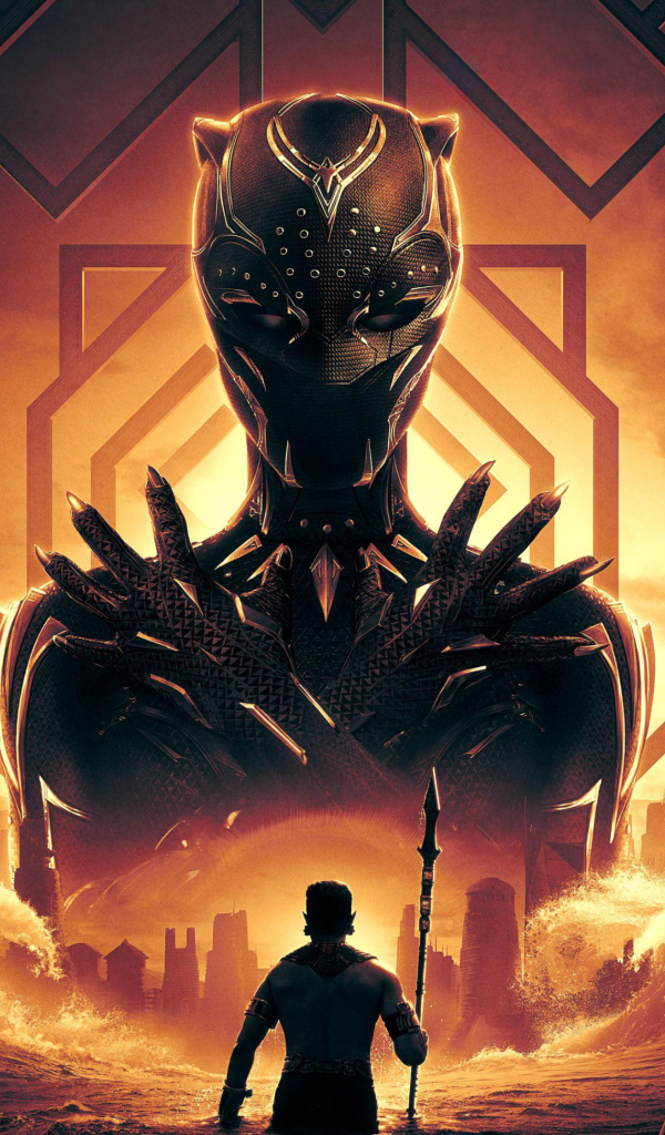 600x1024 Black Panther Wakanda Forever HD Movie 600x1024 Resolution