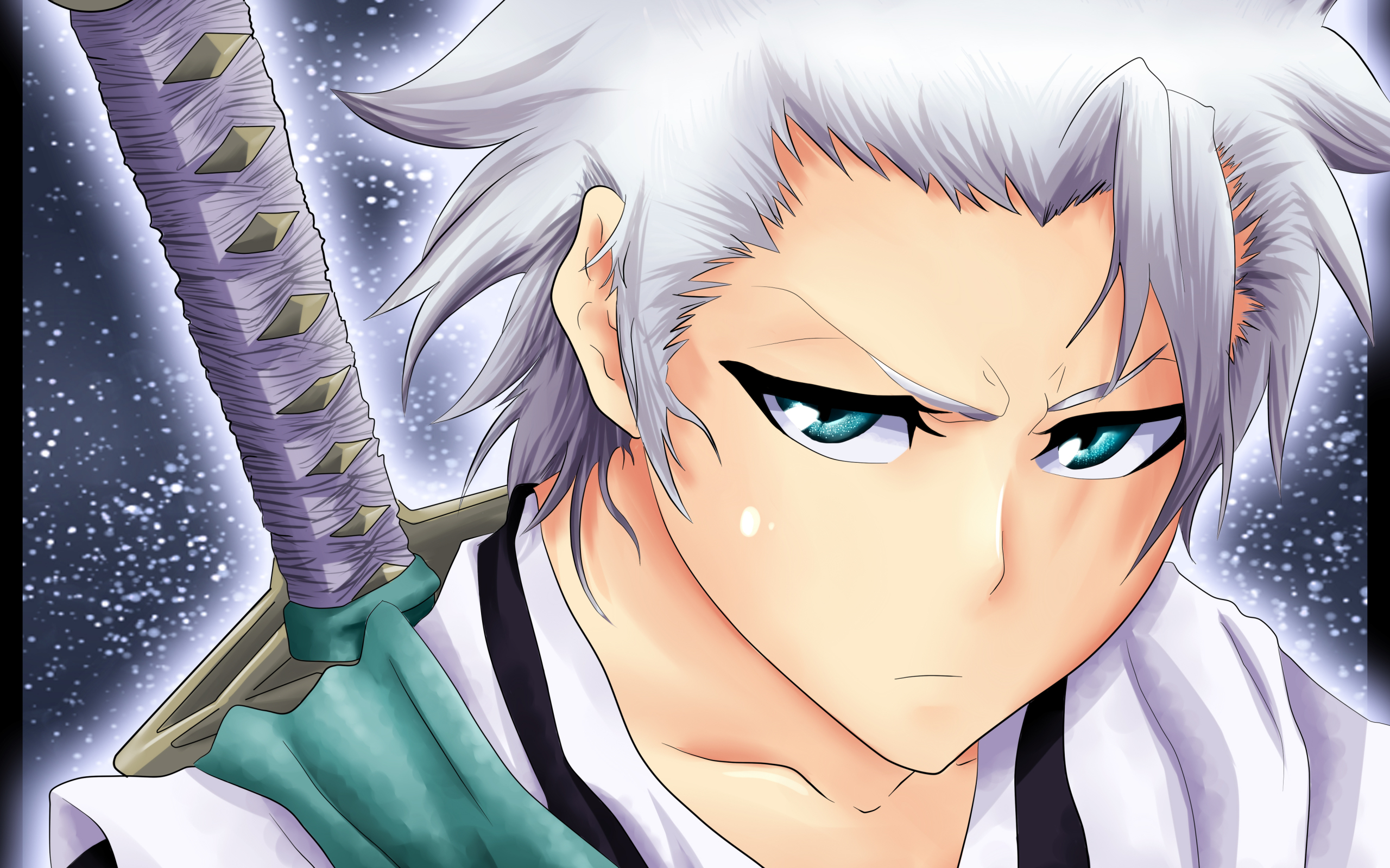 X Resolution Bleach Hitsugaya Toushiro Face X Resolution Wallpaper