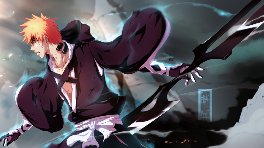 1024x576 Resolution bleach, kurosaki ichigo, anime 1024x576 Resolution ...