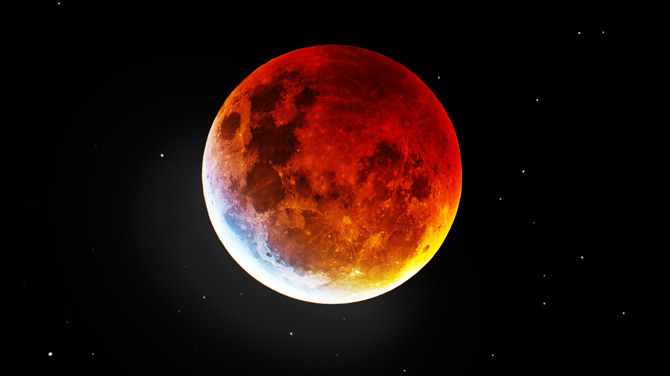 1366x768 Blood Moon 4K 1366x768 Resolution Wallpaper, HD Space 4K Wallpapers, Images, Photos and ...