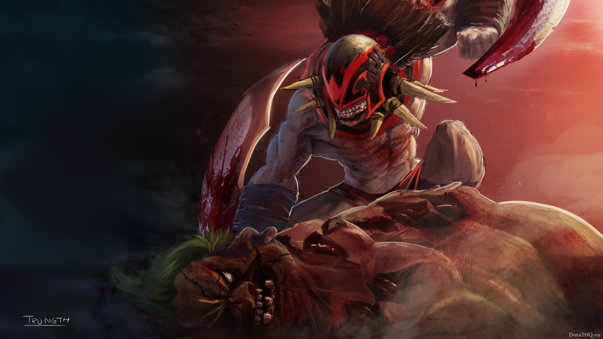 Bloodseeker Pudge Dota 2 Wallpaper Hd Games 4k Wallpapers