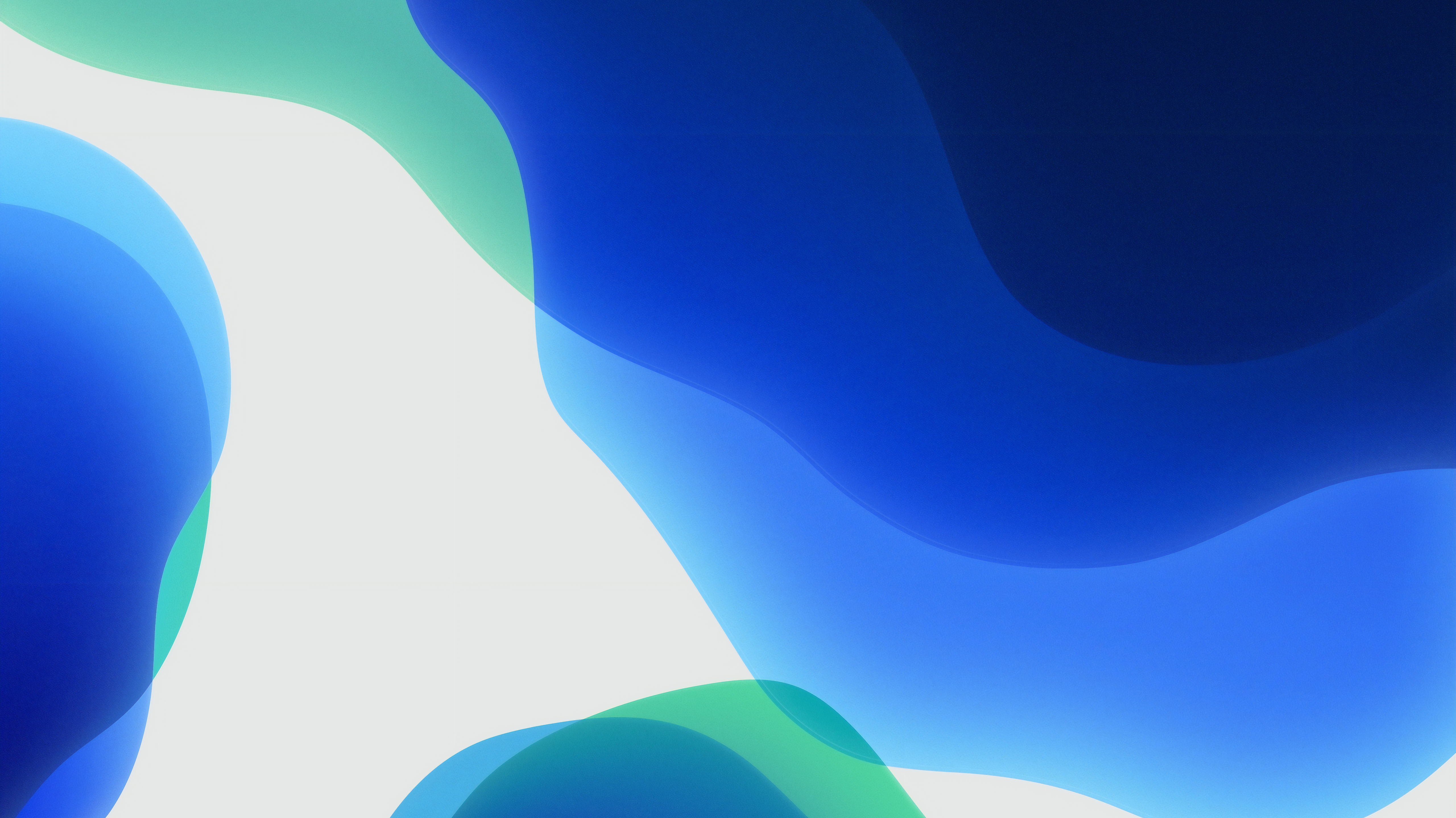 Blue and Light iOS 13 Wallpaper, HD Abstract 4K Wallpapers ...