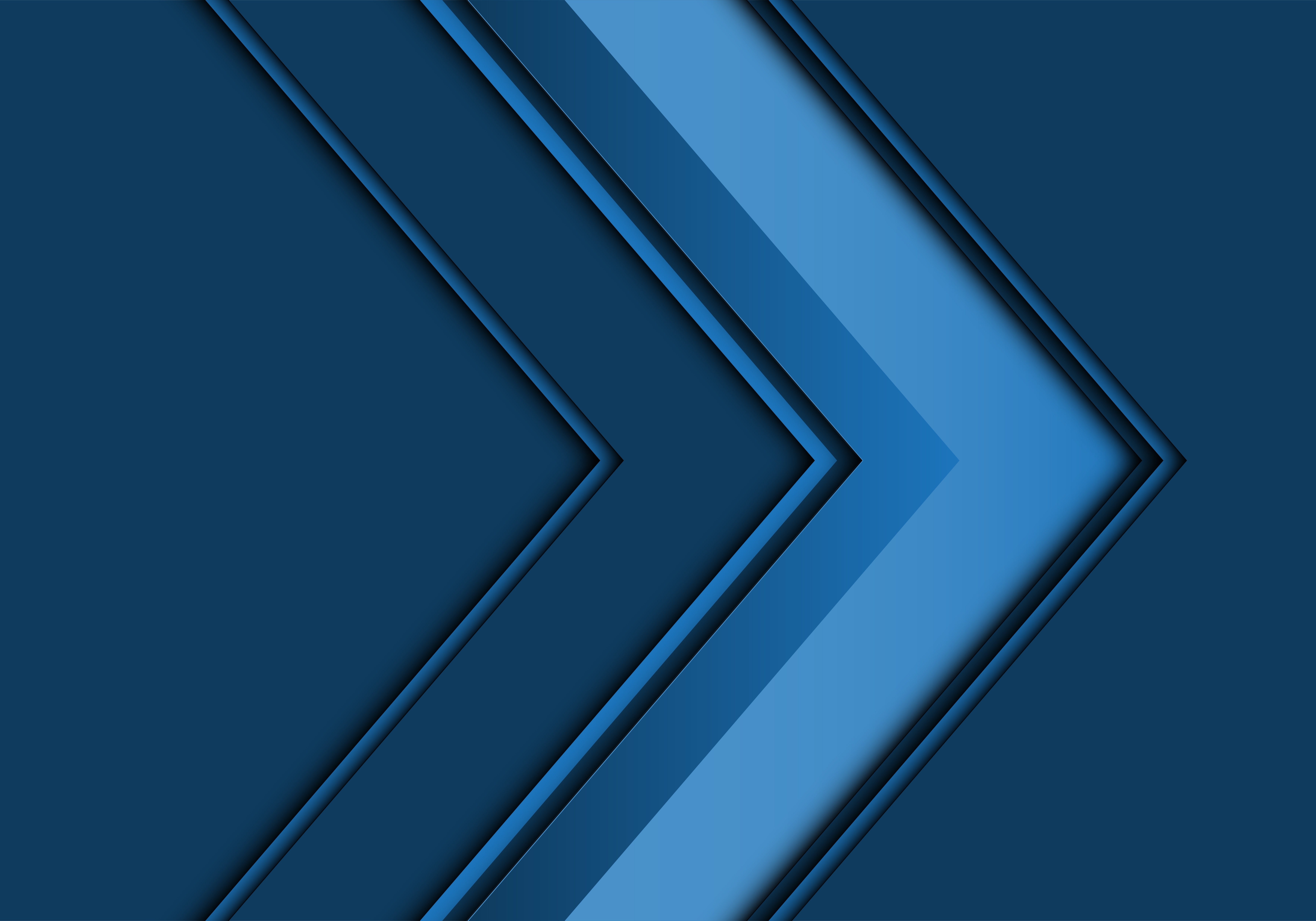 Blue Artistic Right Arrow Wallpaper, HD Abstract 4K Wallpapers, Images