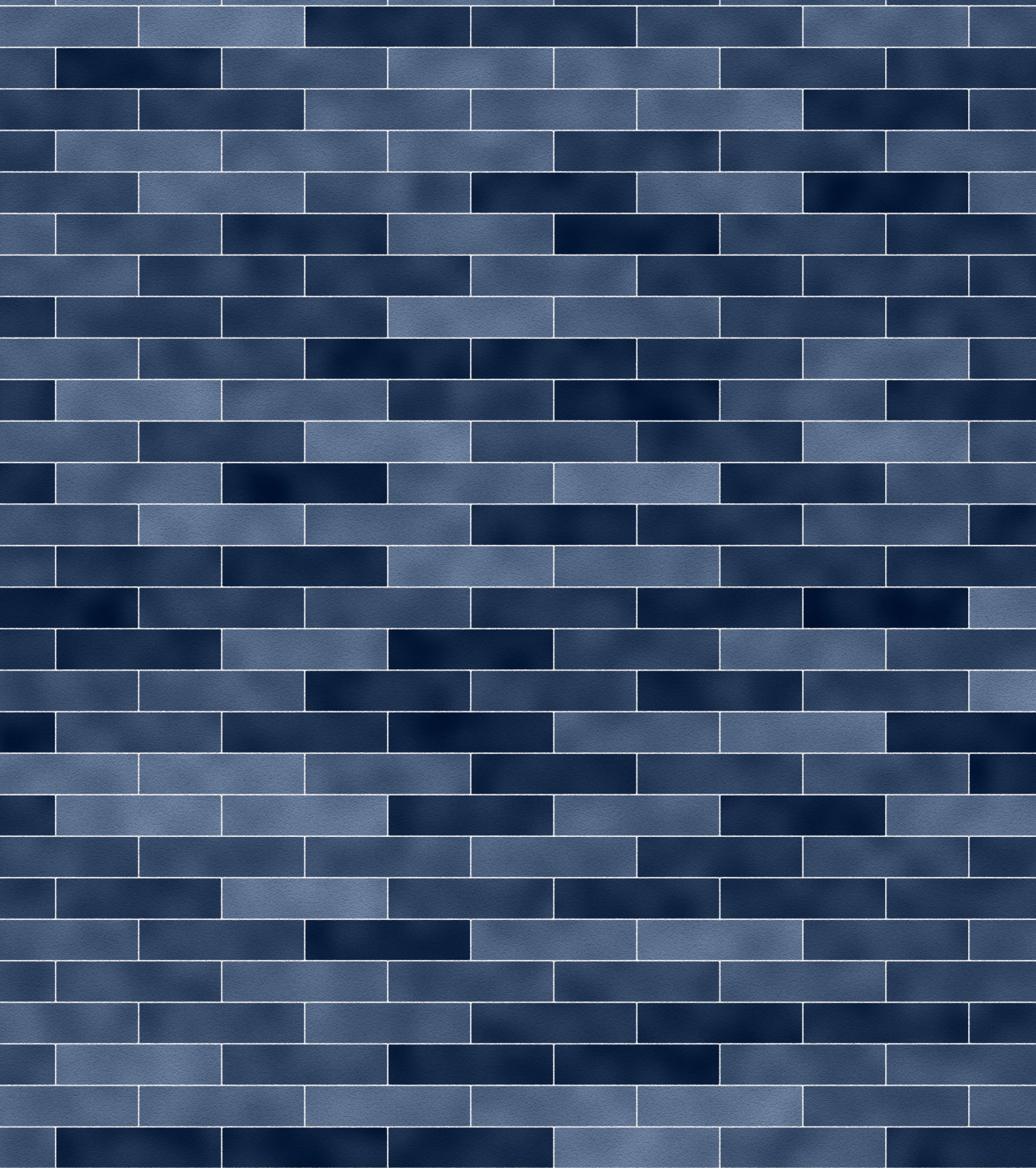 Blue bricks