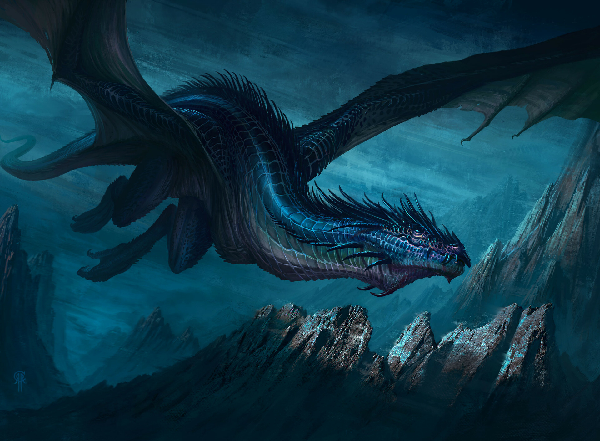 Dragon Art by Graeme Aymer