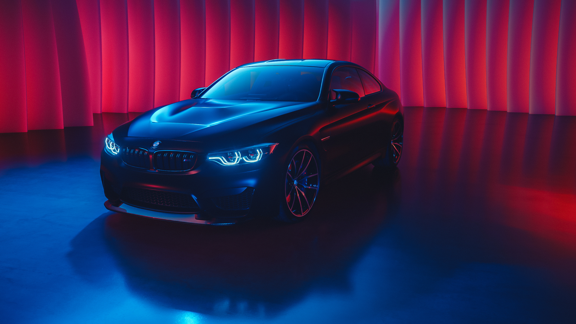 1920x1080 BMW M4 Neon Color Art 1080P Laptop Full HD Wallpaper, HD Cars 4K  Wallpapers, Images, Photos and Background - Wallpapers Den