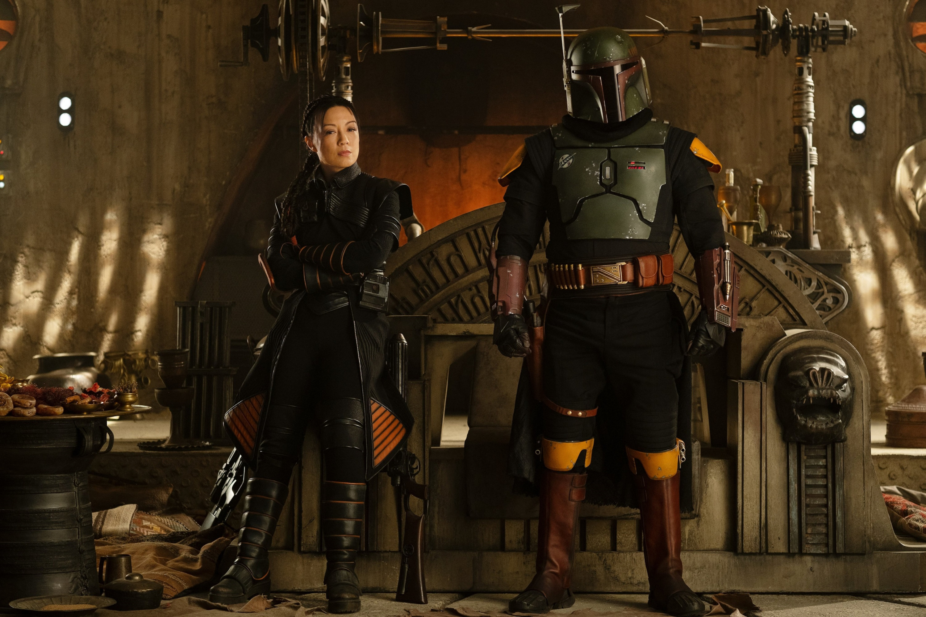 3000x2000 Boba Fett and Fennec Shand HD 3000x2000 Resolution Wallpaper ...