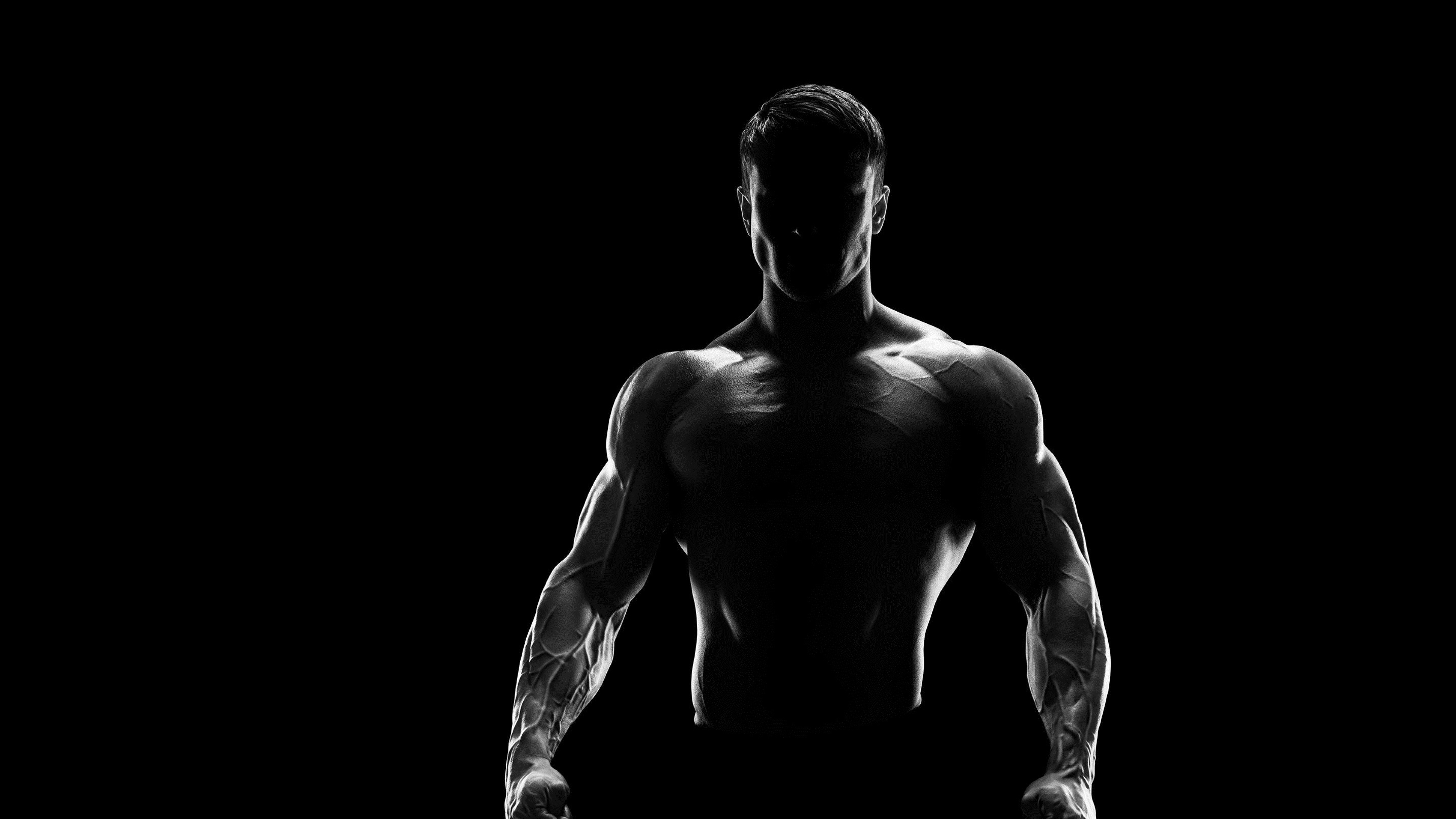 3840x2160 Bodybuilder Silhouette 4K Wallpaper, HD Man 4K Wallpapers,  Images, Photos and Background - Wallpapers Den