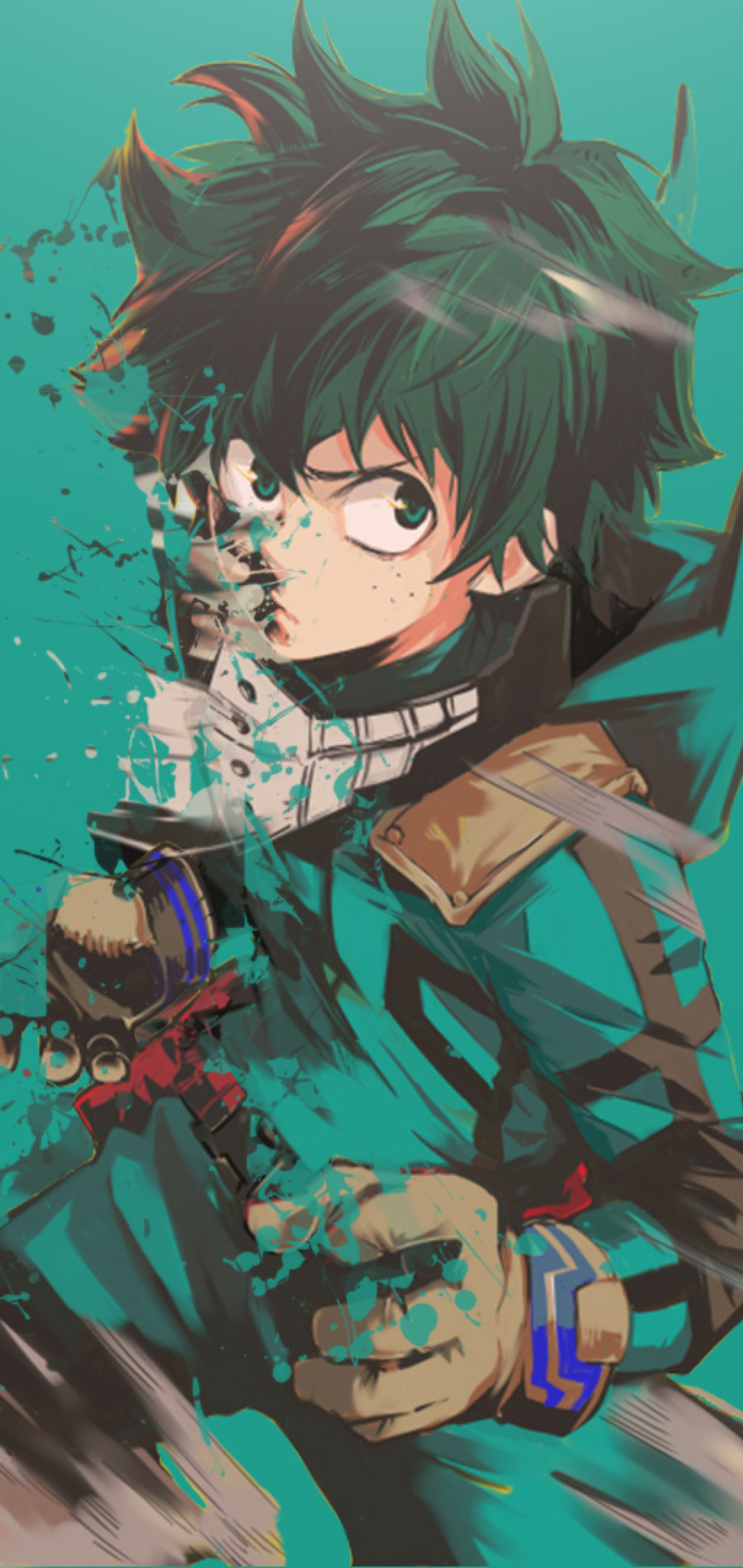 1080x2280 Boku No Hero Academia Midoriya Izuku Art One Plus 6