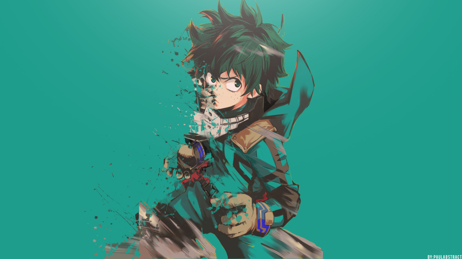 Boku No Hero Academia Midoriya Izuku Art Full HD Wallpaper 