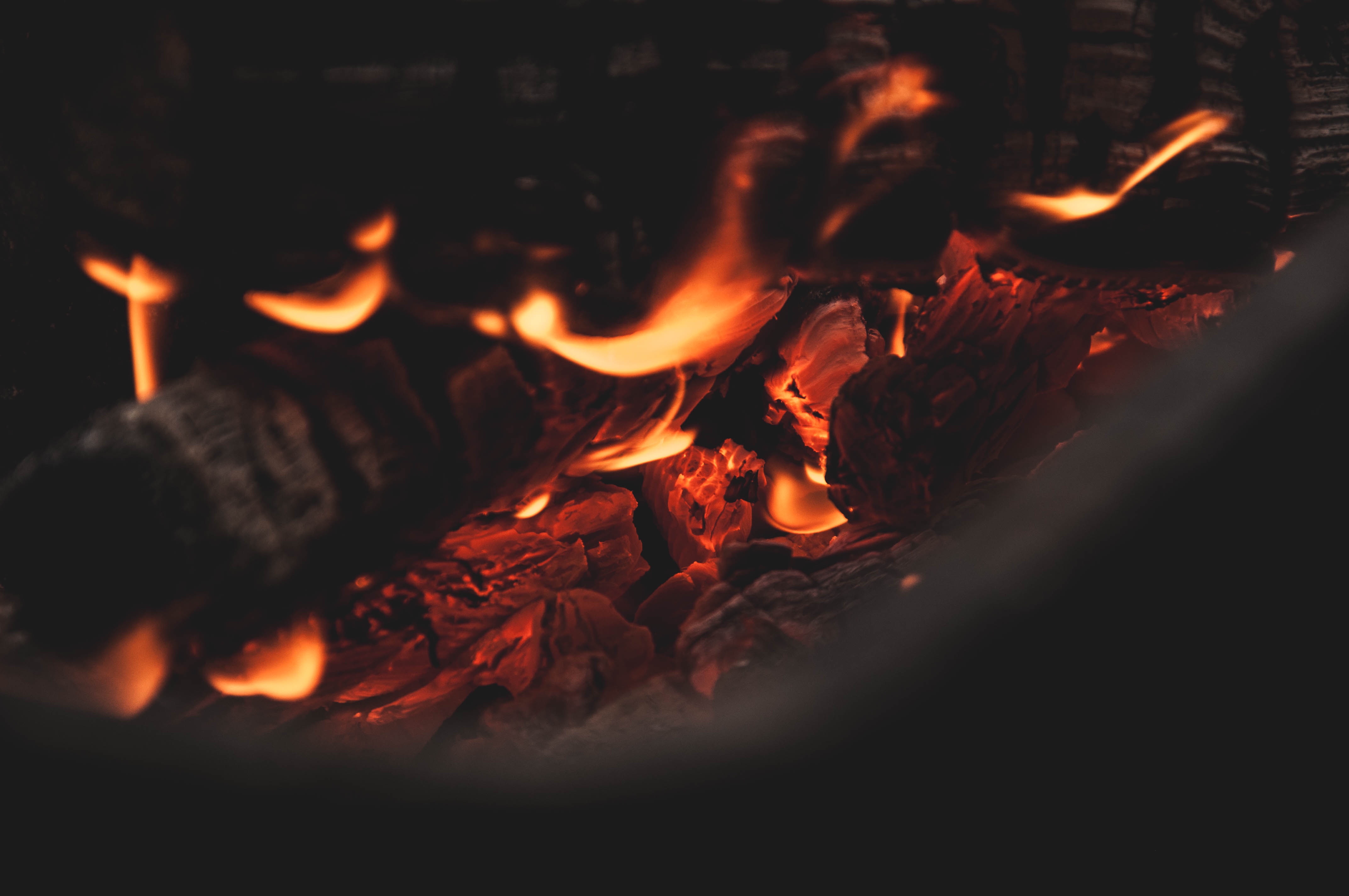 bonfire, fire, coals Wallpaper, HD Other 4K Wallpapers, Images, Photos