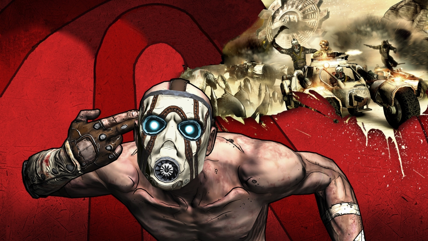 1360x768 Resolution borderlands, character, mask Desktop Laptop HD ...