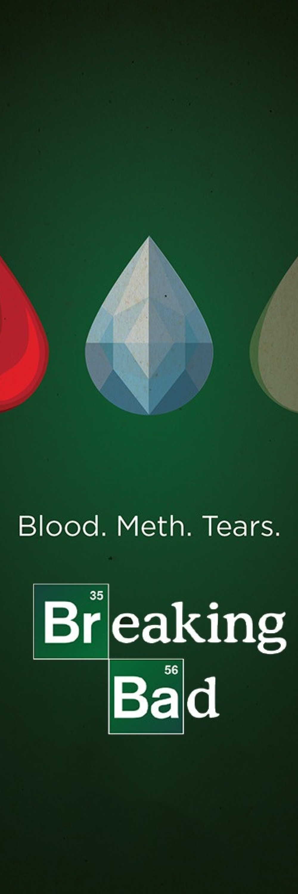 1000x3000 Resolution Breaking Bad - Blood, Meth & Tears Poster ...