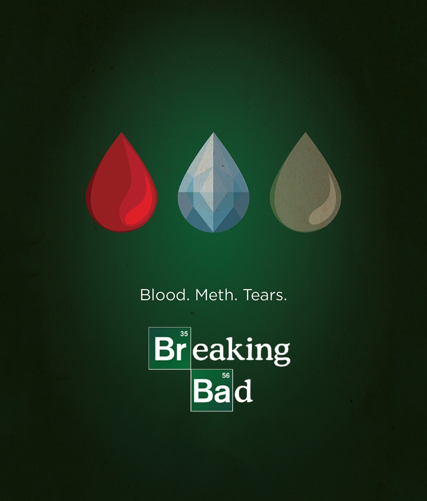 1366x1600 Resolution Breaking Bad - Blood, Meth & Tears Poster ...