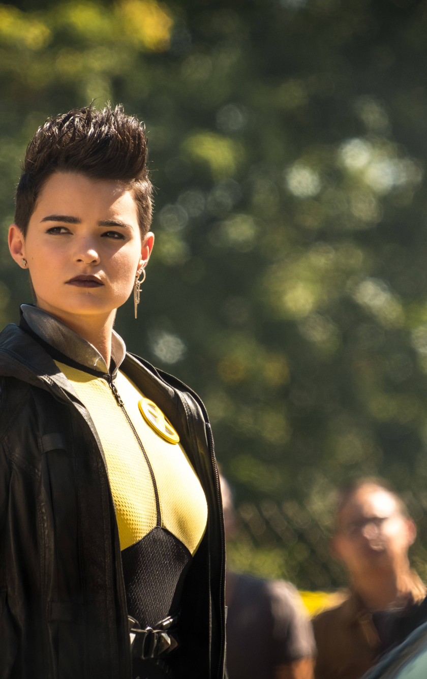 840x1336 Resolution Brianna Hildebrand as Negasonic Teenage Warhead In