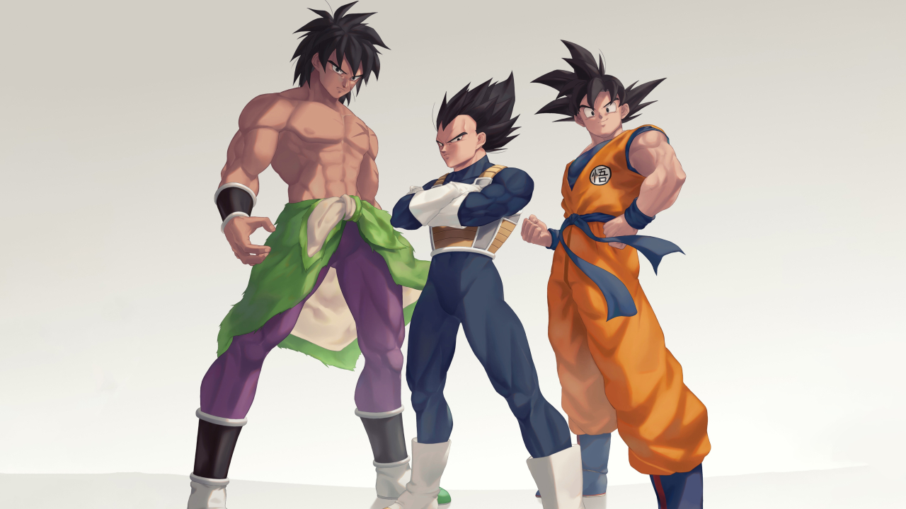 1280x720 Broly Goku and Vegeta 720P Wallpaper, HD Anime 4K Wallpapers,  Images, Photos and Background - Wallpapers Den