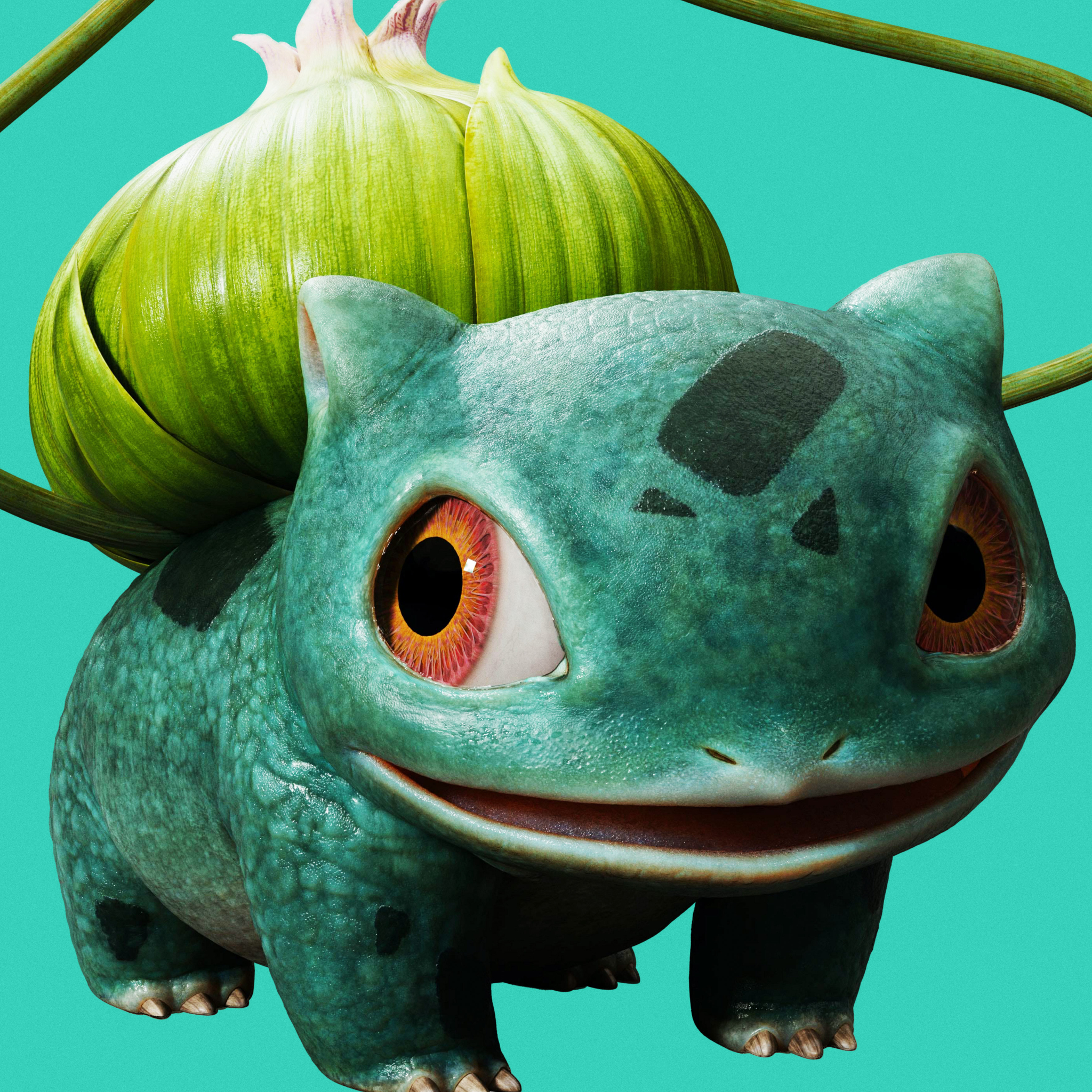 2048x2048 Bulbasaur Pokemon Detective Pikachu Movie Ipad Air