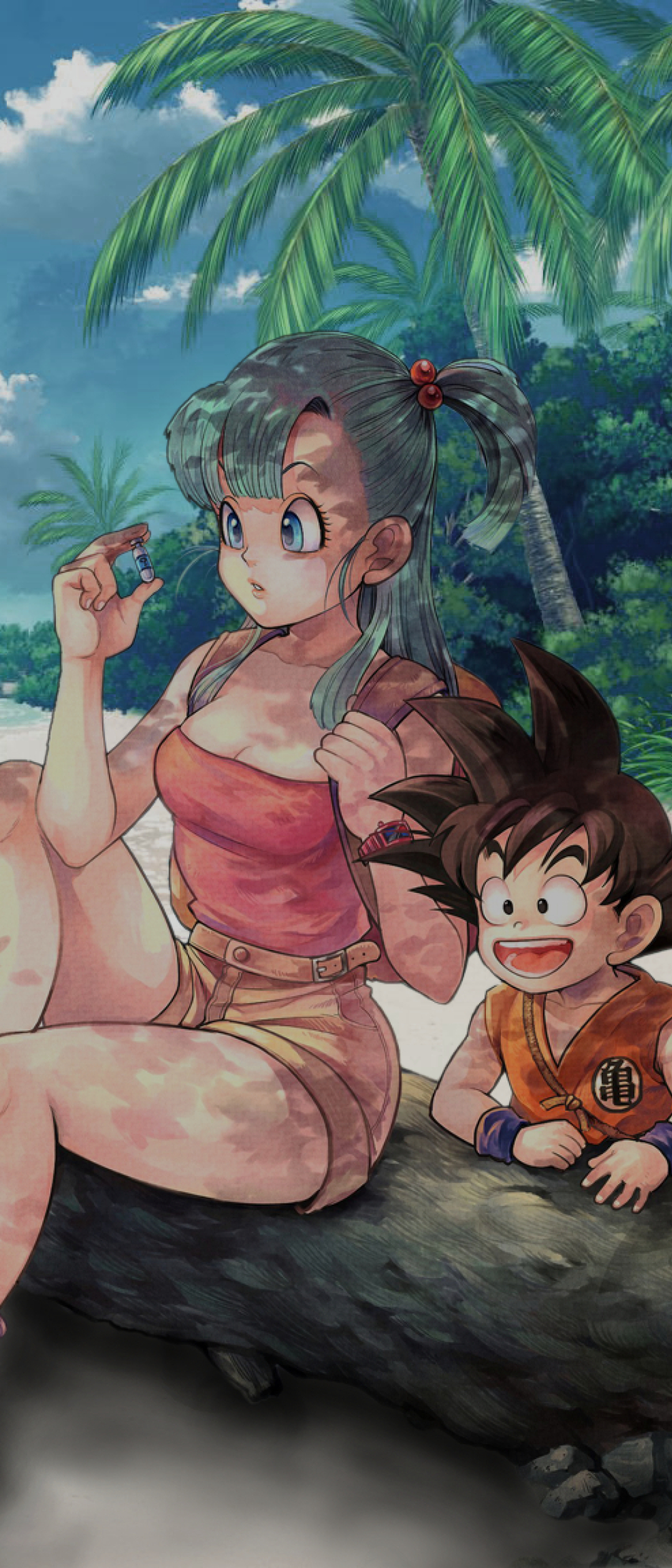 1080x2520 Bulma And Goku Dragon Ball 1080x2520 Resolution Wallpaper Hd Anime 4k Wallpapers Images Photos And Background Wallpapers Den