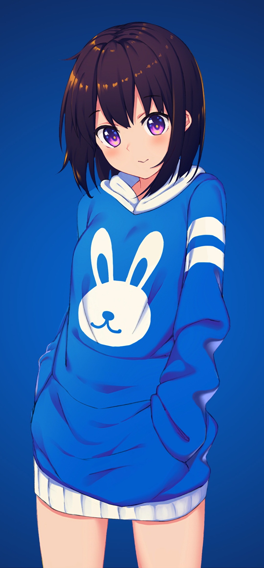 1080x2316 Resolution Bunny Anime Girl 1080x2316 Resolution Wallpaper ...
