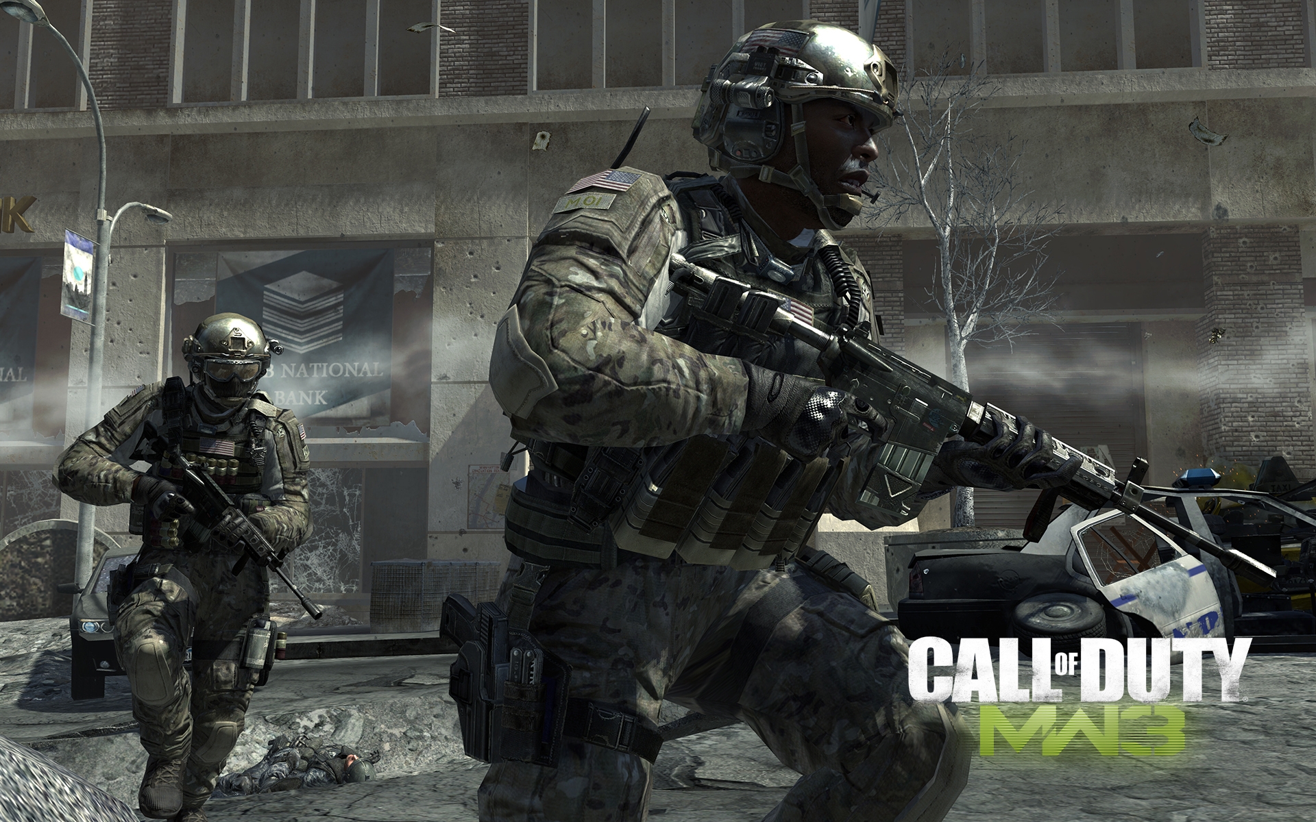 Call Of Duty Modern Warfare 3, Soldiers, Bank Machines Wallpaper, HD
