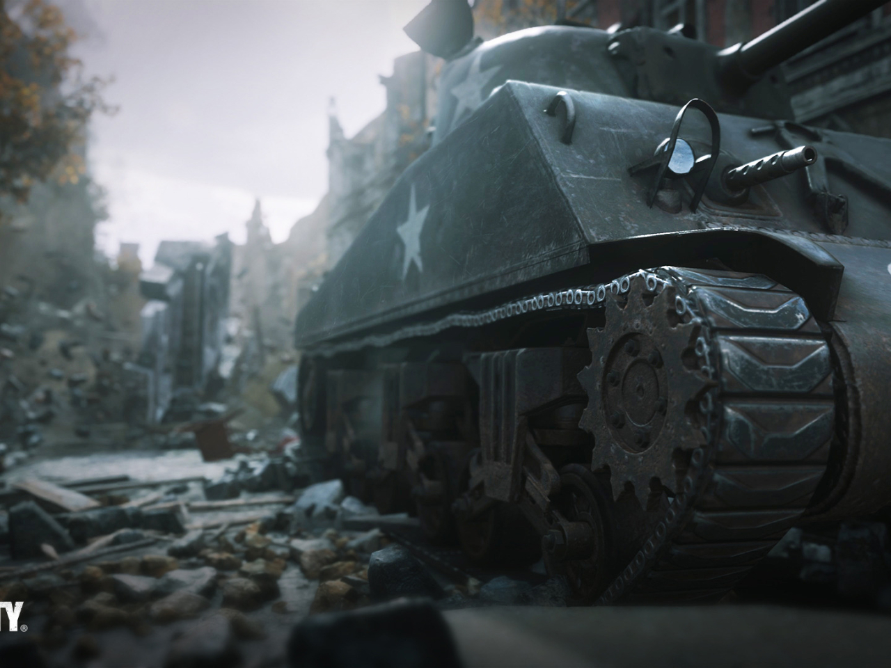 Call Of Duty Ww2 Tank, Full HD Wallpaper