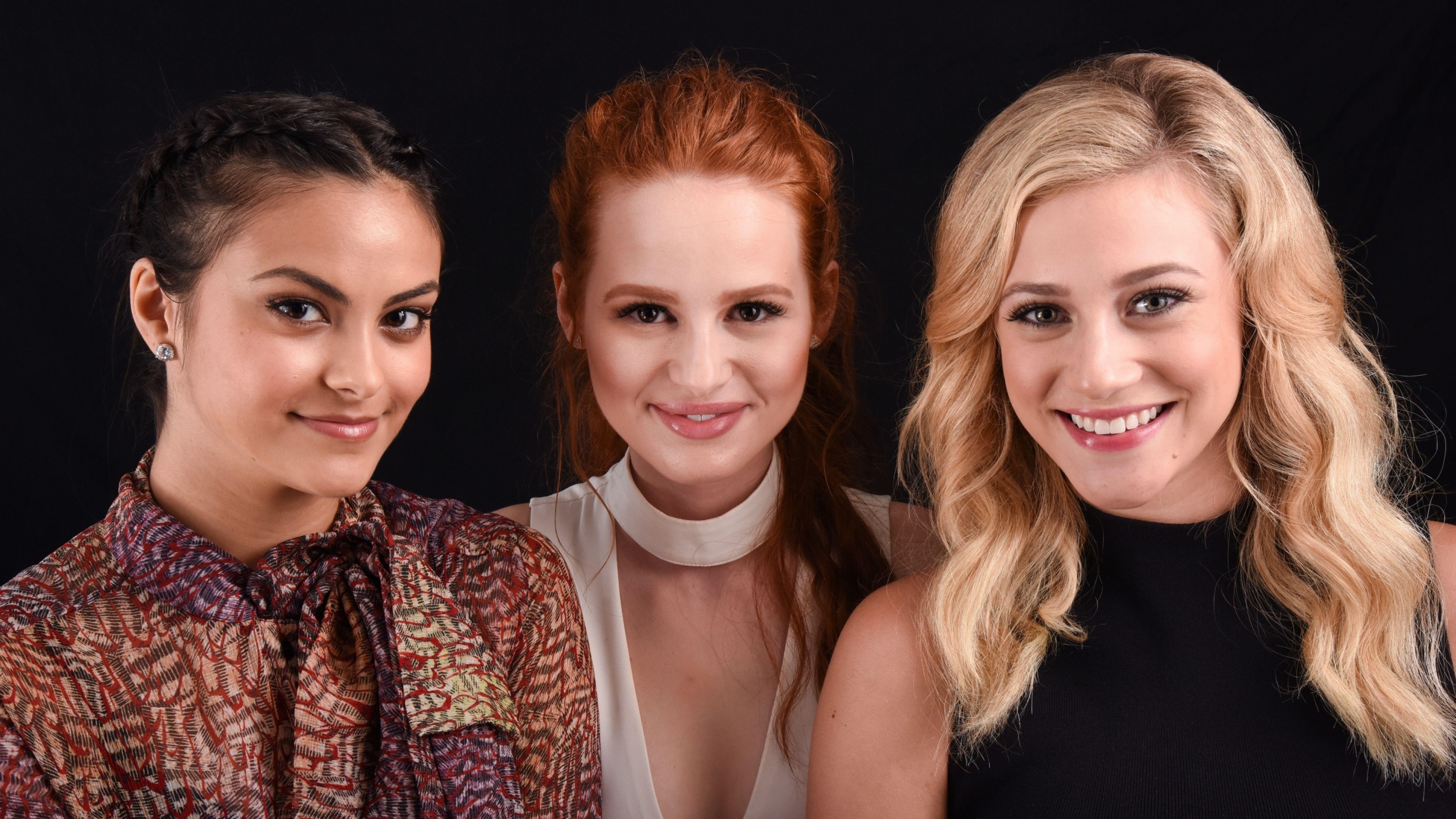Camila Mendes, Lili Reinhart Madelaine And Petsch From Riverdale Show (3840...