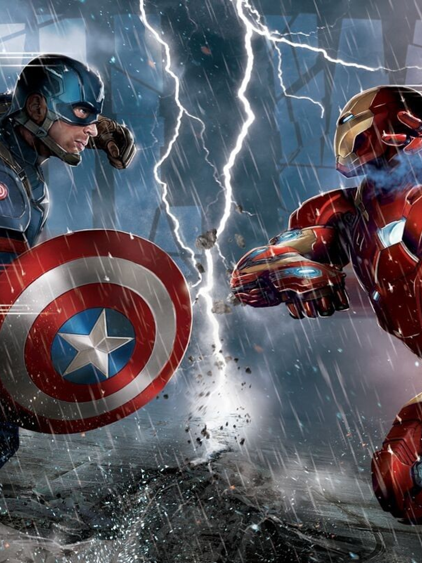 1668x2224 Captain America Civil War Hd