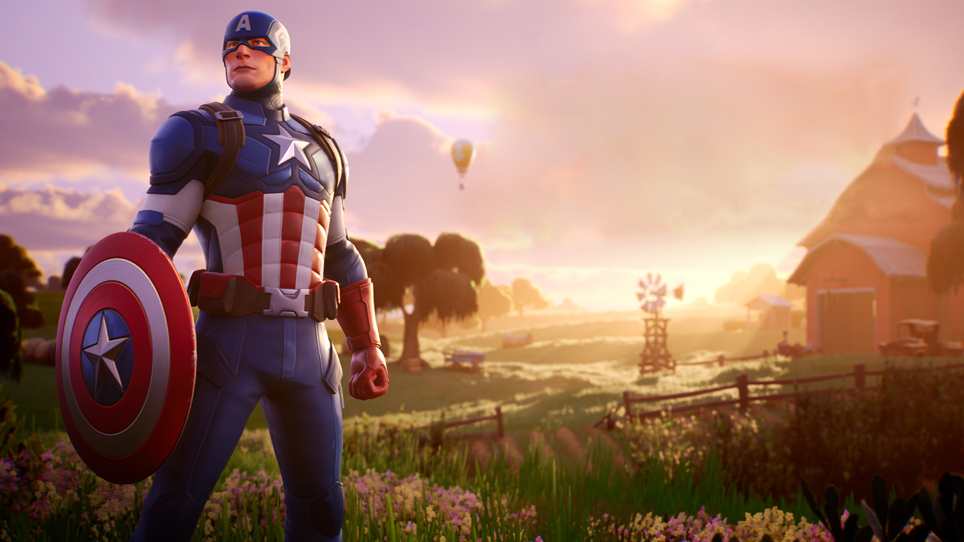 Captain America Fortnite Wallpaper, HD Games 4K Wallpapers, Images