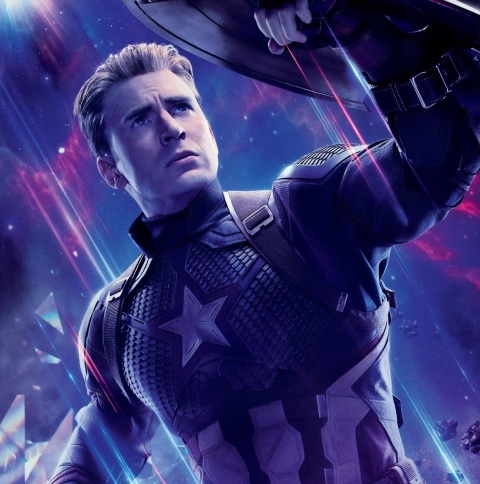 480x484 Captain America in Avengers Endgame Android One ...