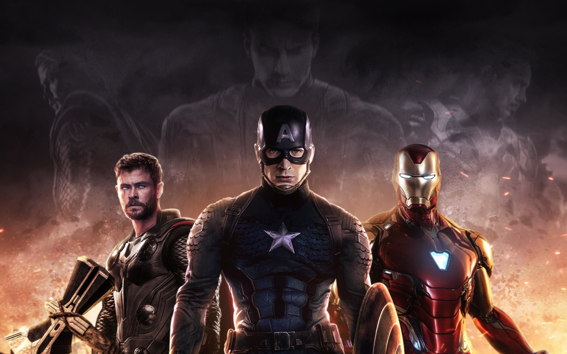 1920x1200 Captain America Iron Man Thor Avengers 1200P Wallpaper, HD