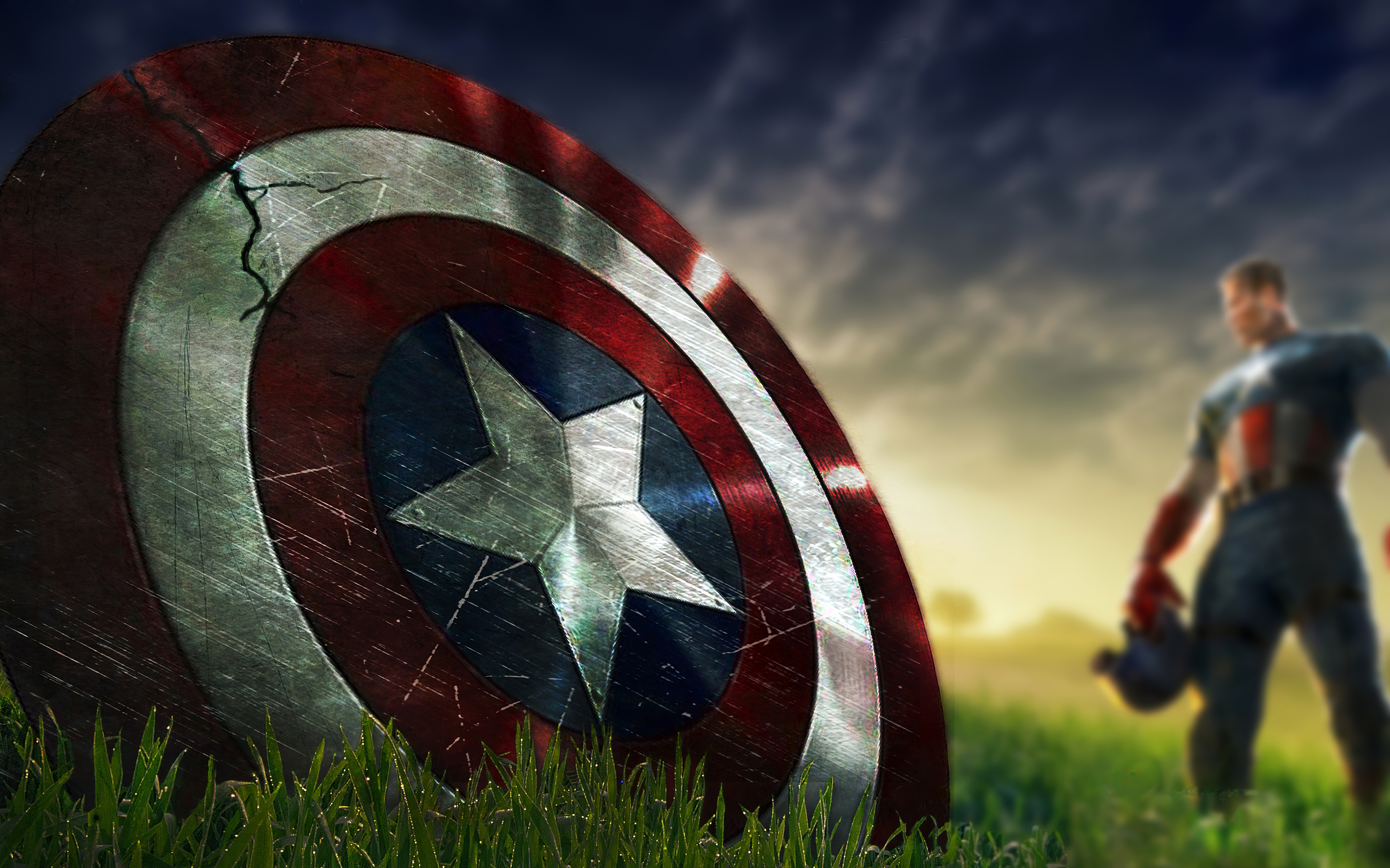 Captain America Shield Fortnite Wallpaper, HD Games 4K Wallpapers