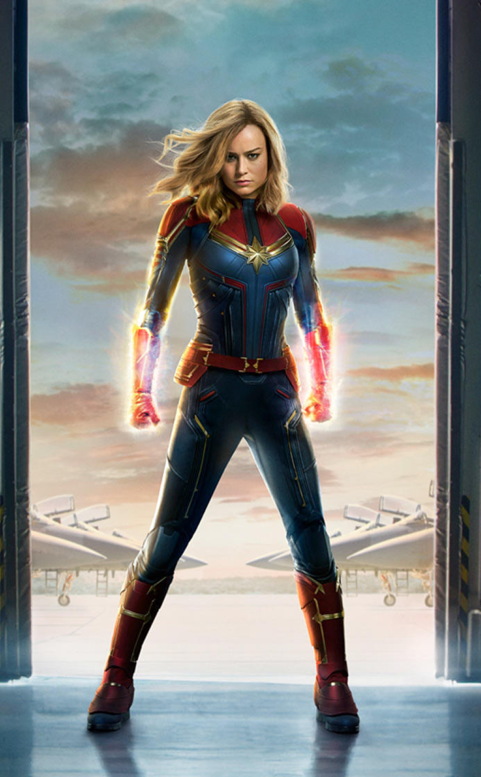 Captain Marvel 2019 Movie Official Poster Full Hd 2k Wallpaper
