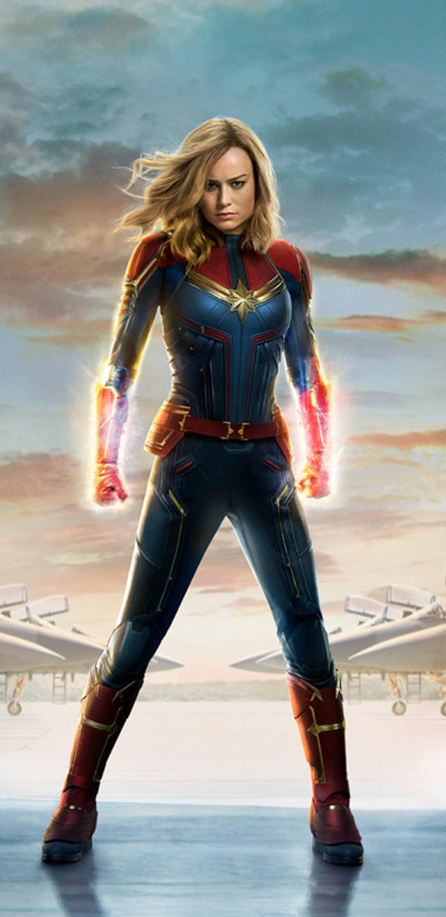 1440x2960 Captain Marvel 2019 Movie Official Poster
