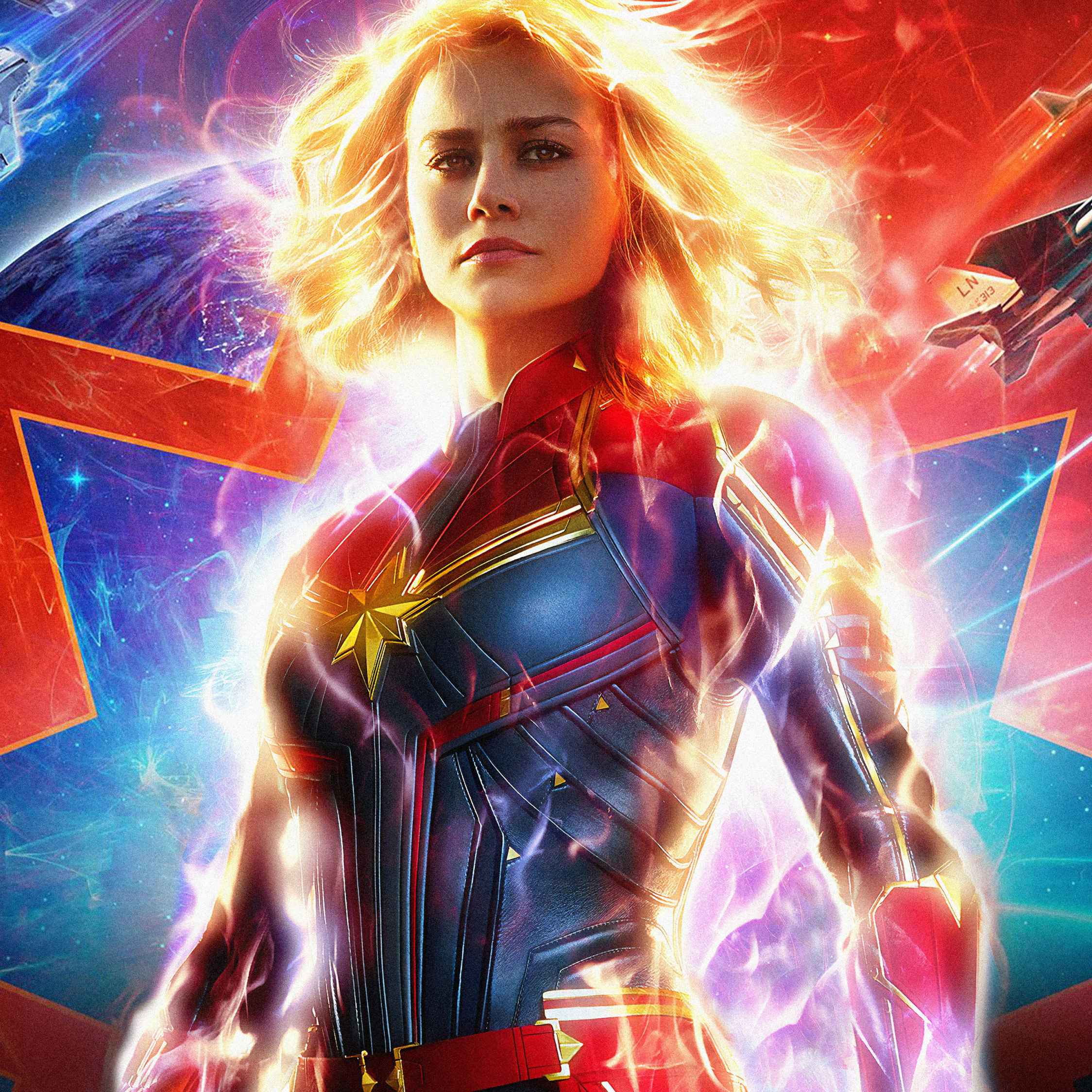 2248x2248 Captain Marvel 2019 Official Poster 2248x2248 ...