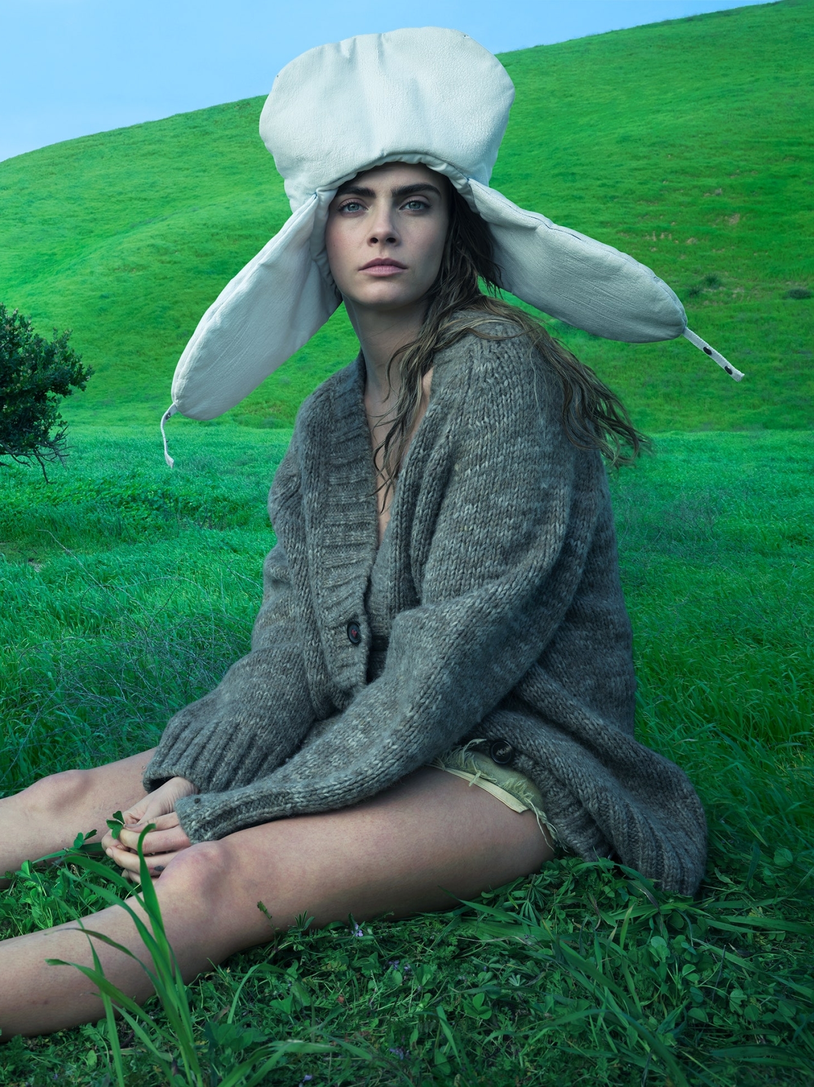 Кара Делевинь в фотосессии для Vogue Сентябрь 2016