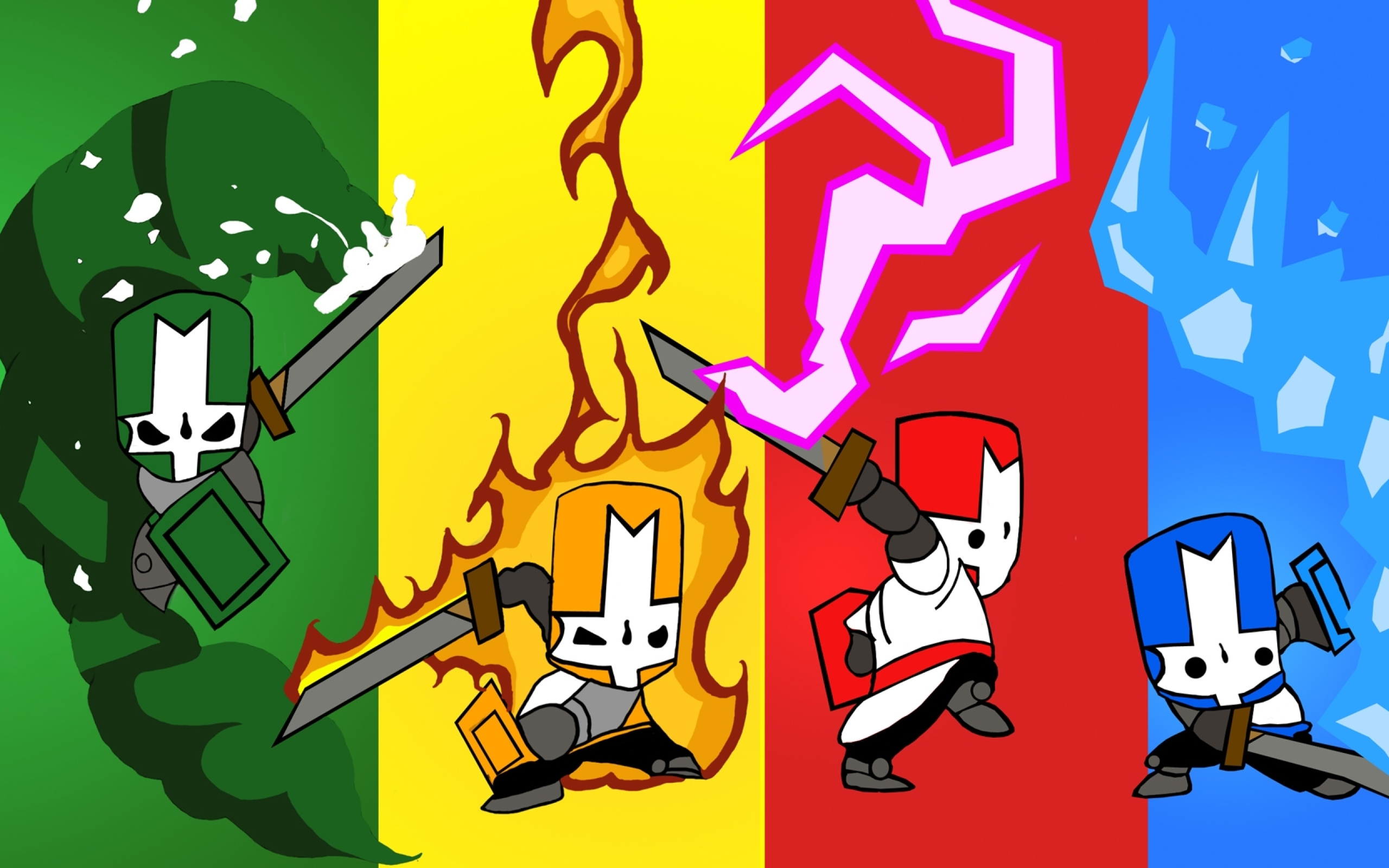 2560x1600 castle crashers, characters, arm 2560x1600 Resolution