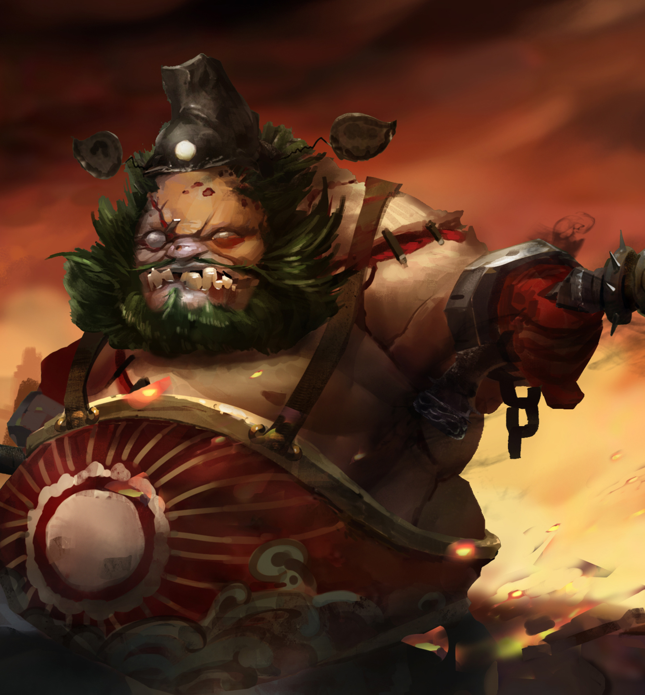 2088x2250 chinese pudge, dota 2, art 2088x2250 Resolution Wallpaper, HD  Games 4K Wallpapers, Images, Photos and Background - Wallpapers Den