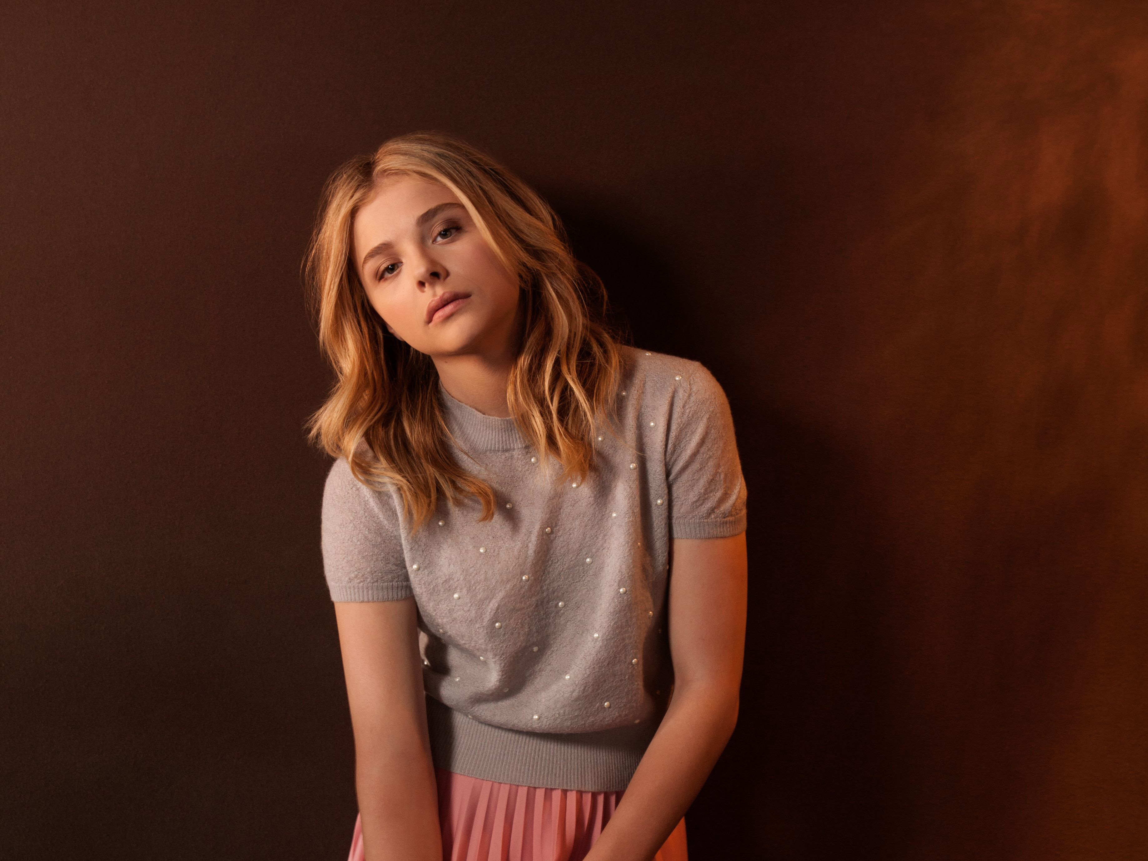 Chloe Grace Moretz 4k Photoshoot Wallpaper Hd Celebri