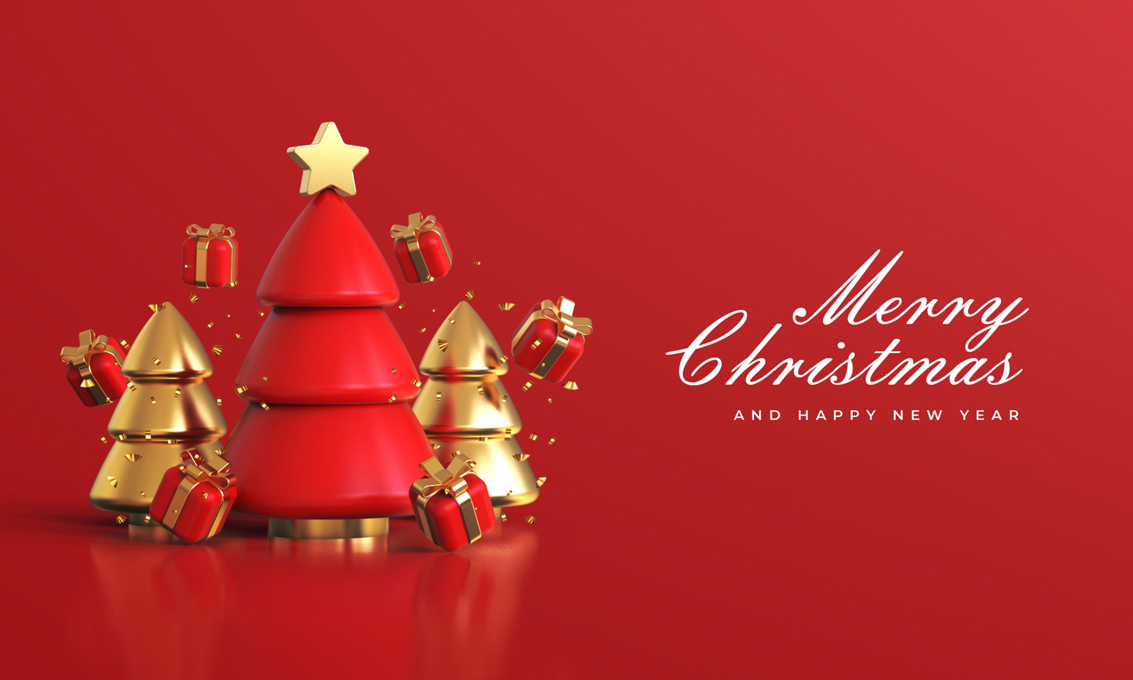 Christmas HD and Happy New Year Wallpaper, HD Holidays 4K Wallpapers,  Images, Photos and Background - Wallpapers Den
