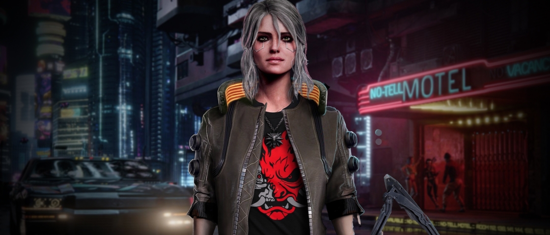 1120x480 Ciri Witcher X Cyberpunk 2077 1120x480 Resolution Wallpaper Hd Games 4k Wallpapers 8951