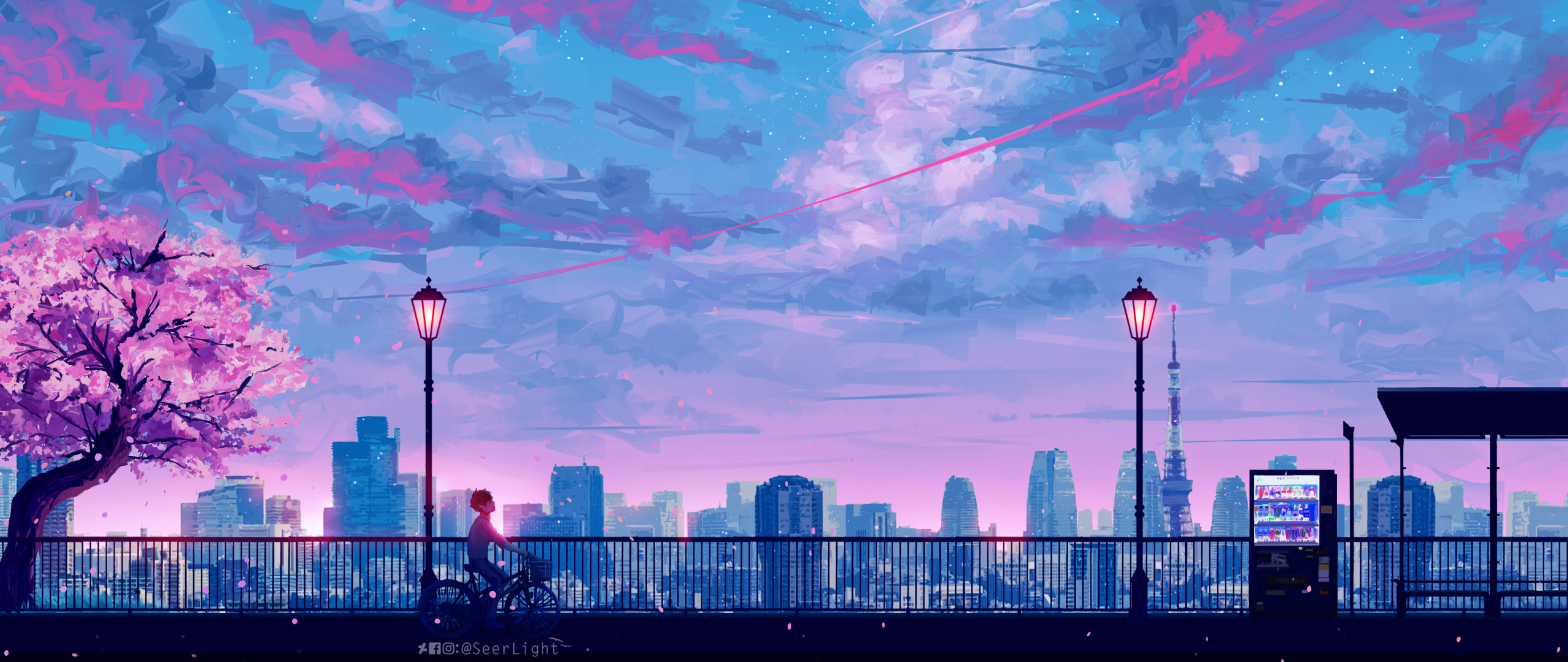 OC] (2560x1080) An UW Studio Ghibli Wallpaper I made in PS. Hope you all  like it! : r/Animewallpaper