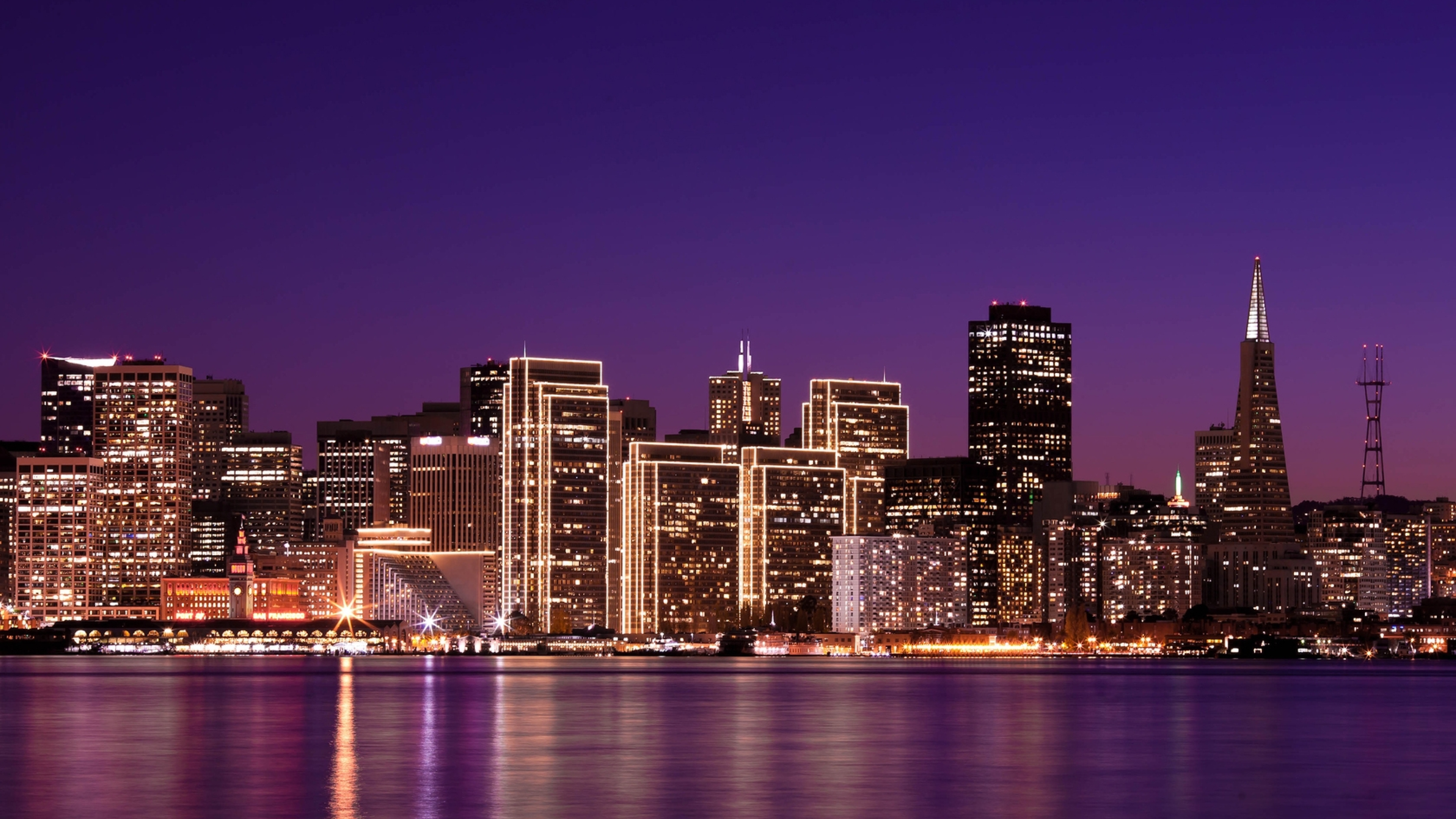 51x City San Francisco Lights 5k Wallpaper Hd City 4k Wallpapers Images Photos And Background Wallpapers Den