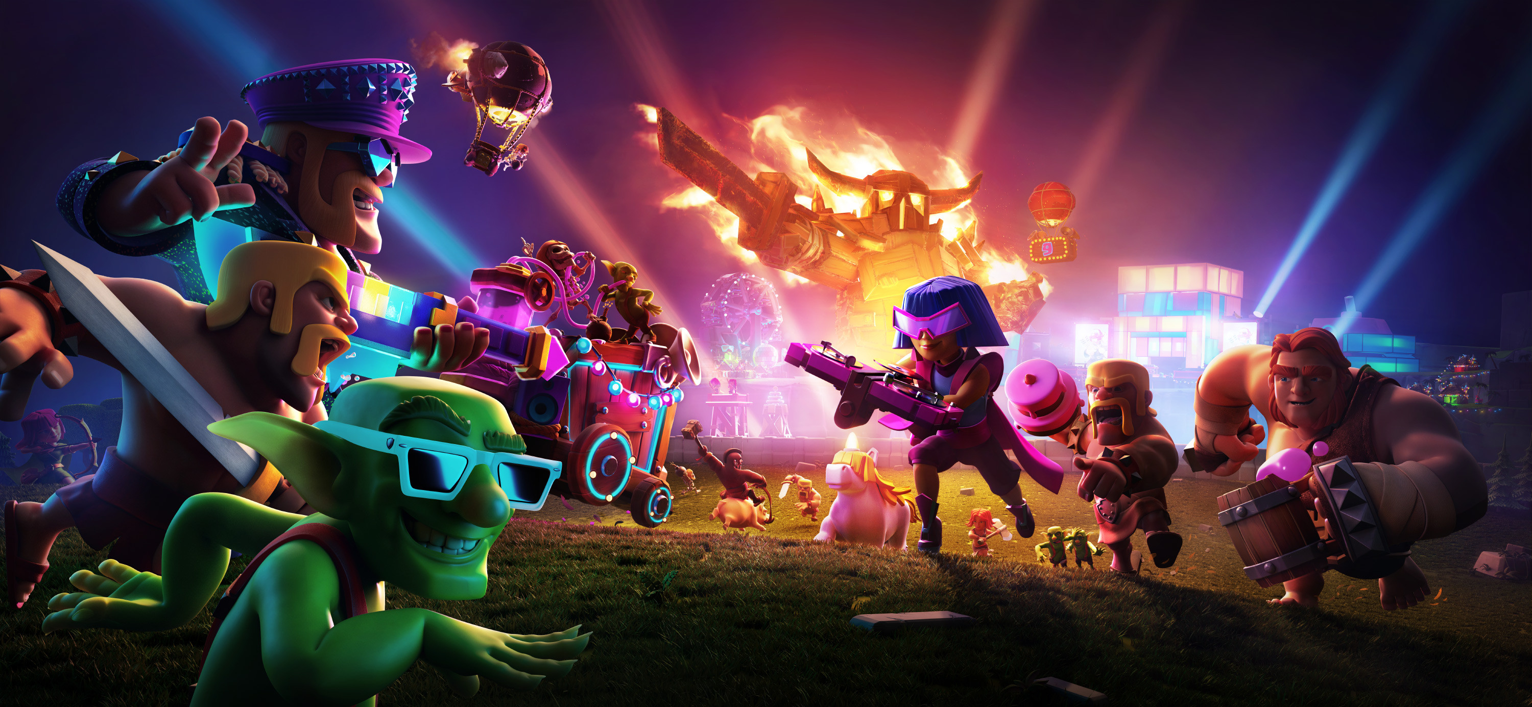 Clash Of Clans 9th Anniversary 4K Wallpaper, HD Games 4K Wallpapers,  Images, Photos and Background - Wallpapers Den