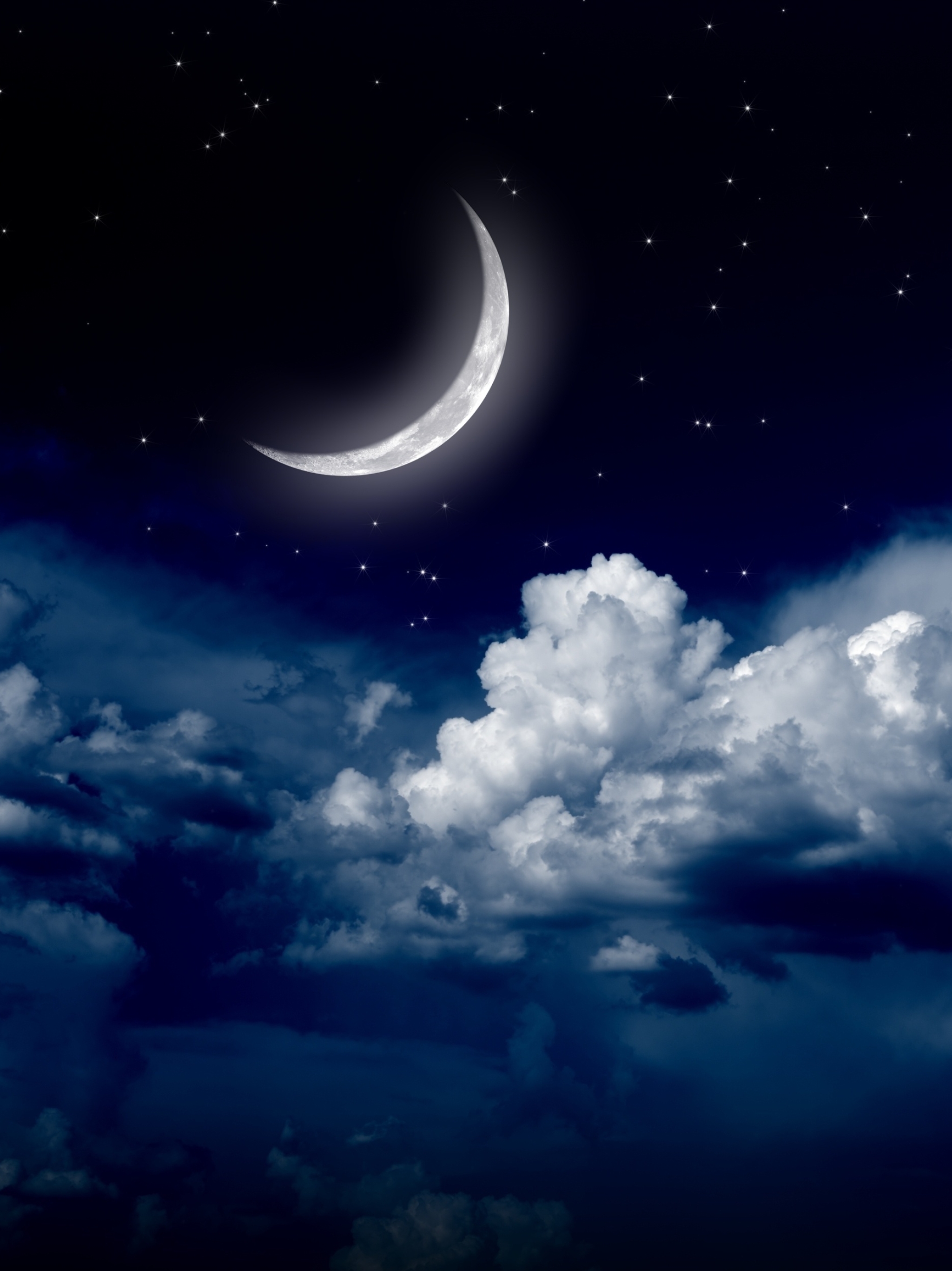 2048x2732 Resolution Cloud 4k Moon 2048x2732 Resolution Wallpaper