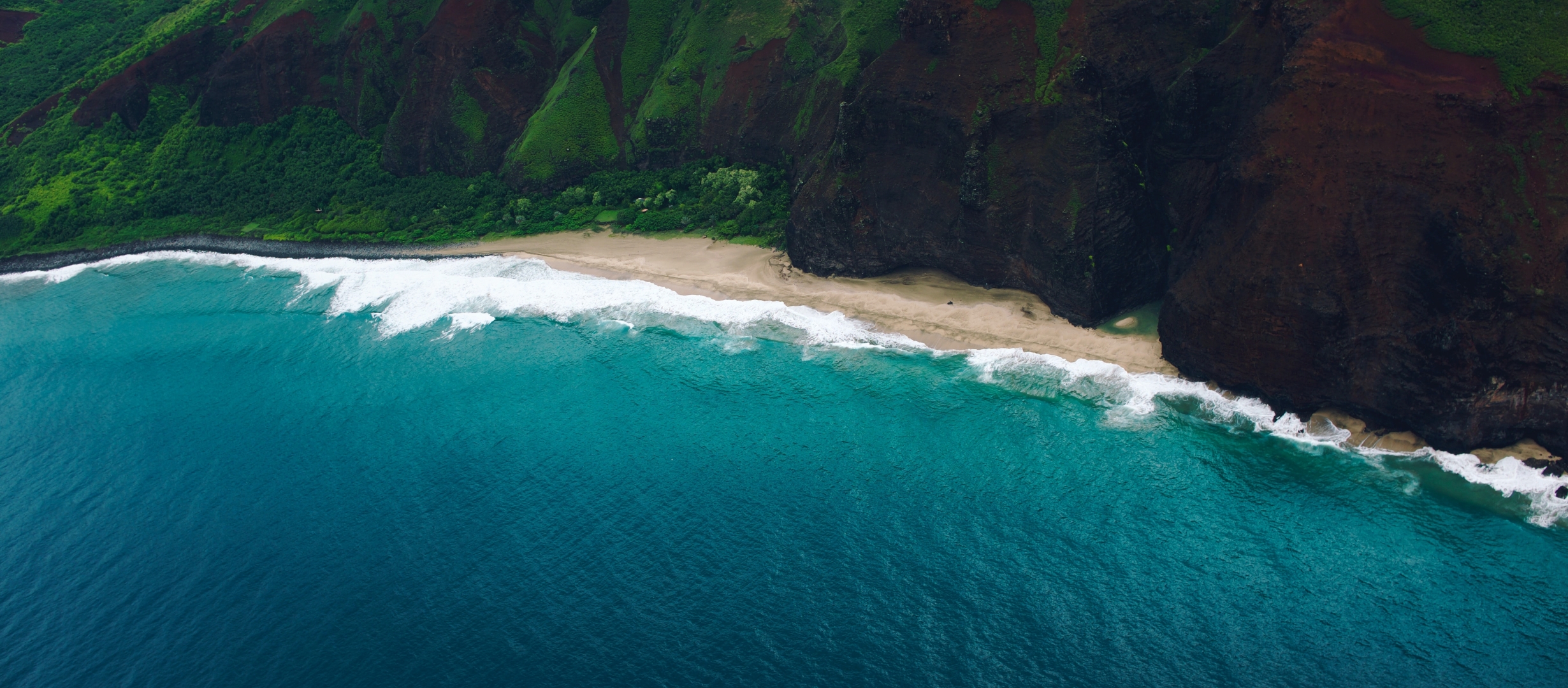 2460x1080 Coastline 4k Hawaii 2460x1080 Resolution Wallpaper, HD Nature ...